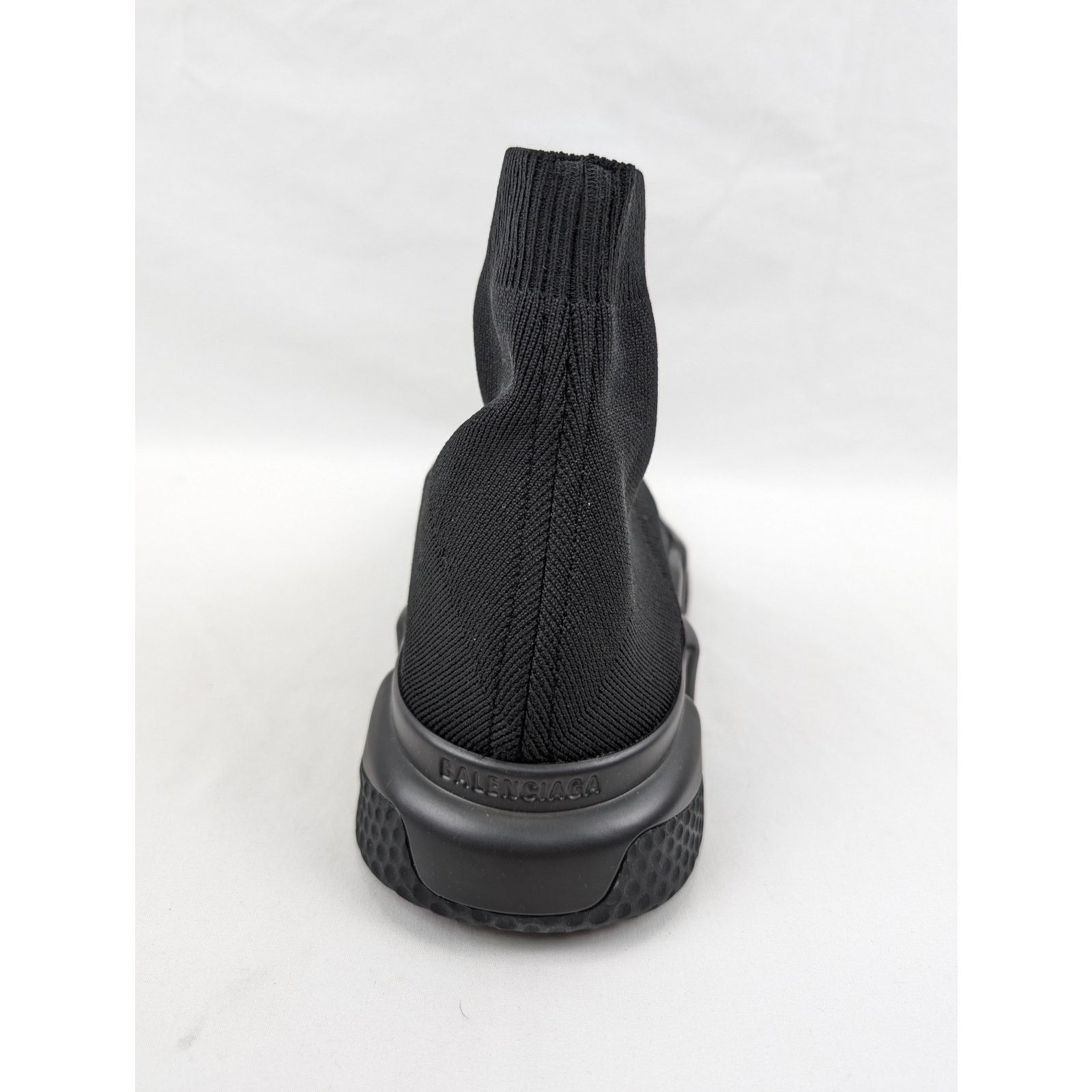 Balenciaga o1rshd1 New Rec.Knit Speed LT Sneakers in Black Size US 9 / EU 42 - 9 Thumbnail
