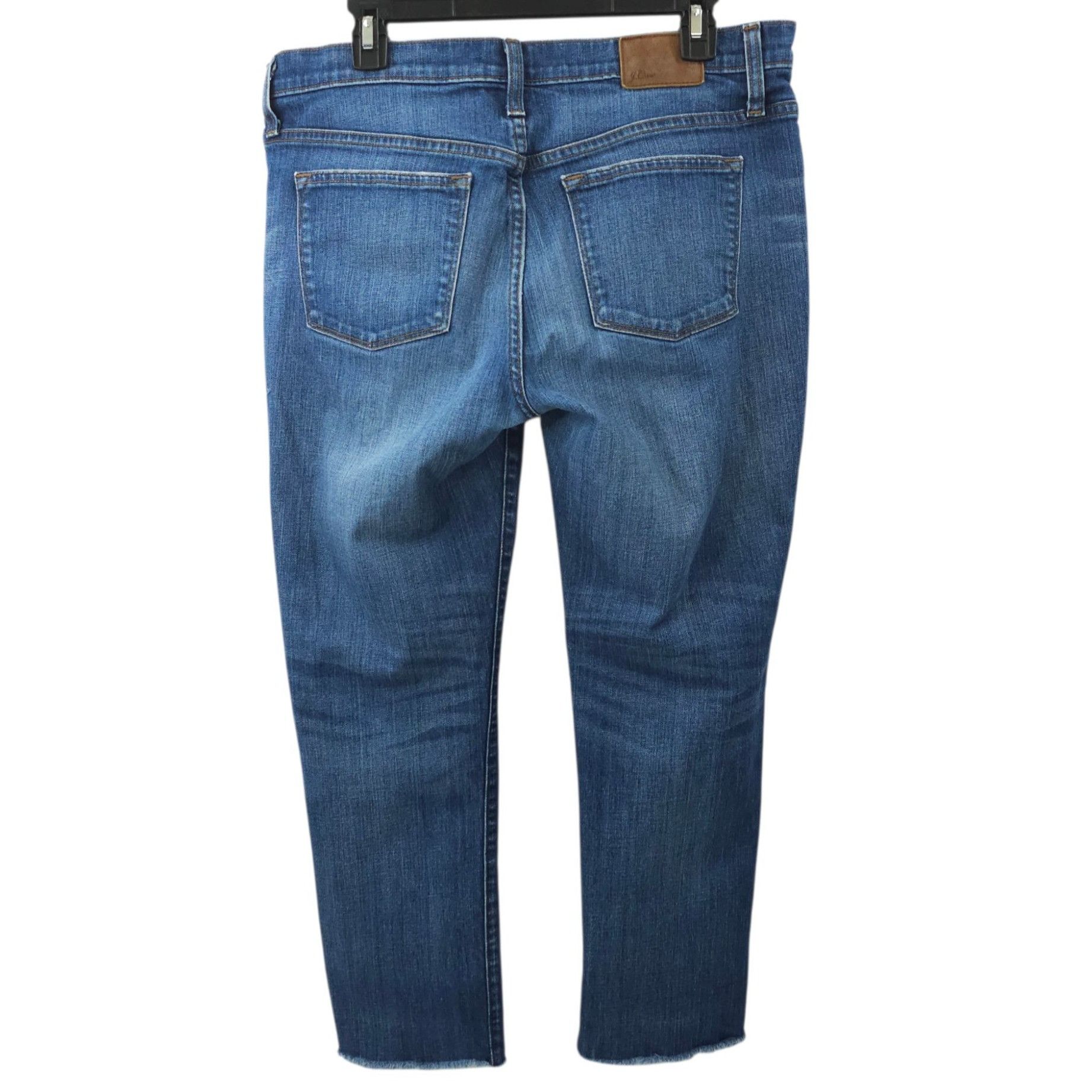 J.Crew J.Crew Slim Broken Boyfriend Jeans Womens 31 Mid Rise Size 35" - 2 Thumbnail