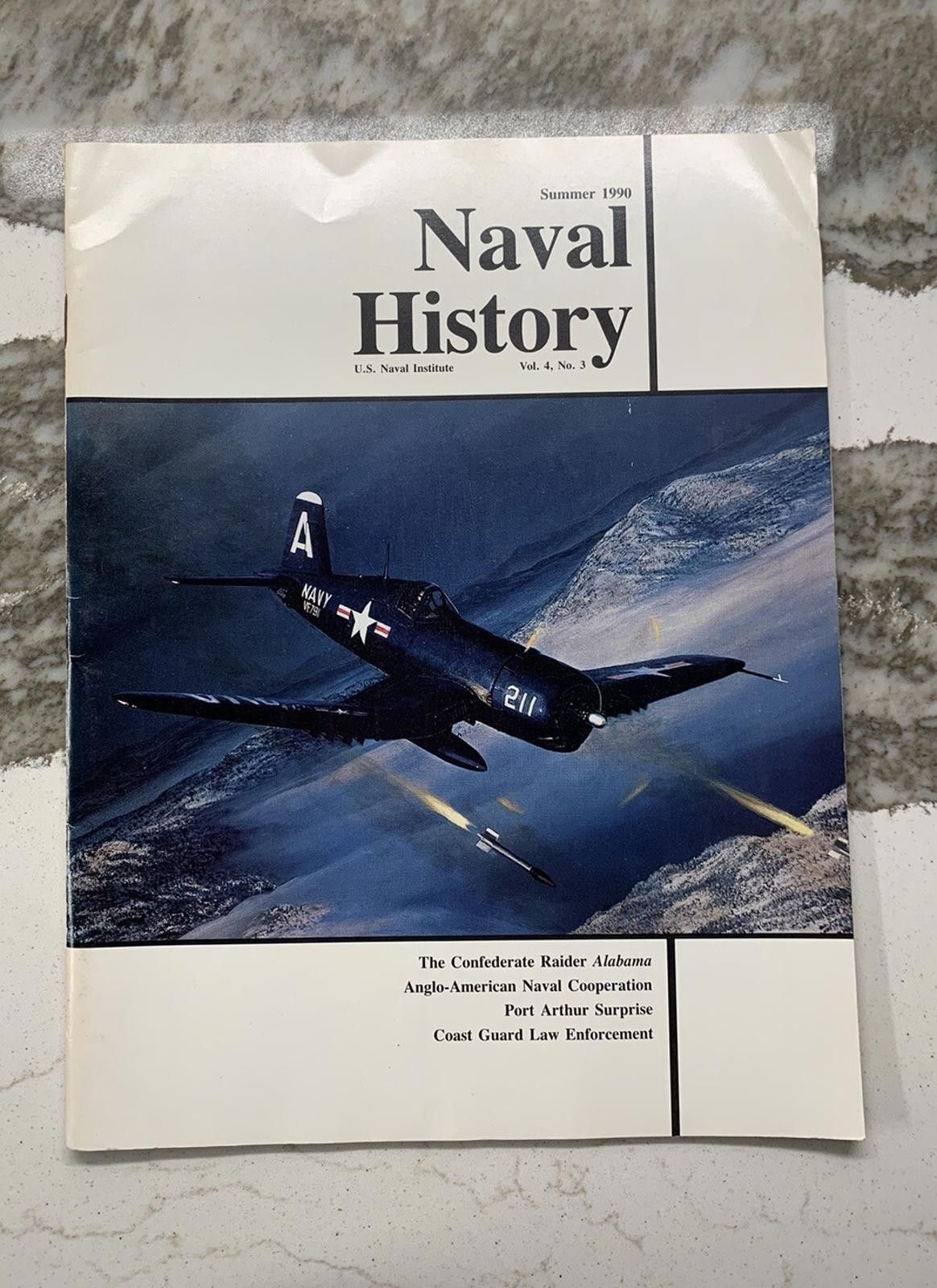 Designer Naval History Magazines US Naval Institute 1990-91 Series Size ONE SIZE - 4 Thumbnail