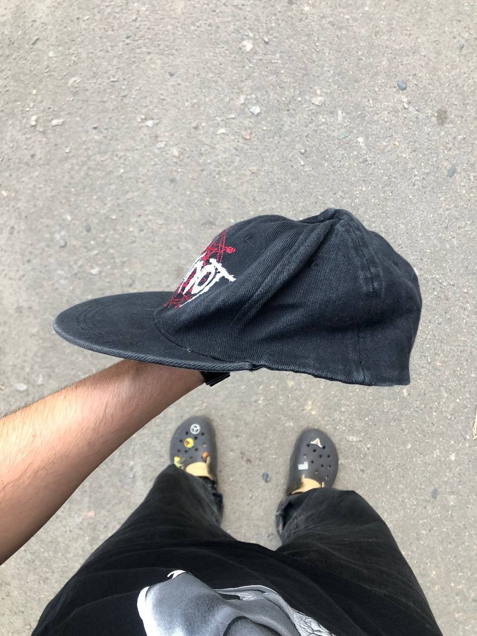 Band Tees Very Rare Slipknot Vintage SnapBack Rock Cap Retro Y2K 90s Size ONE SIZE - 3 Thumbnail