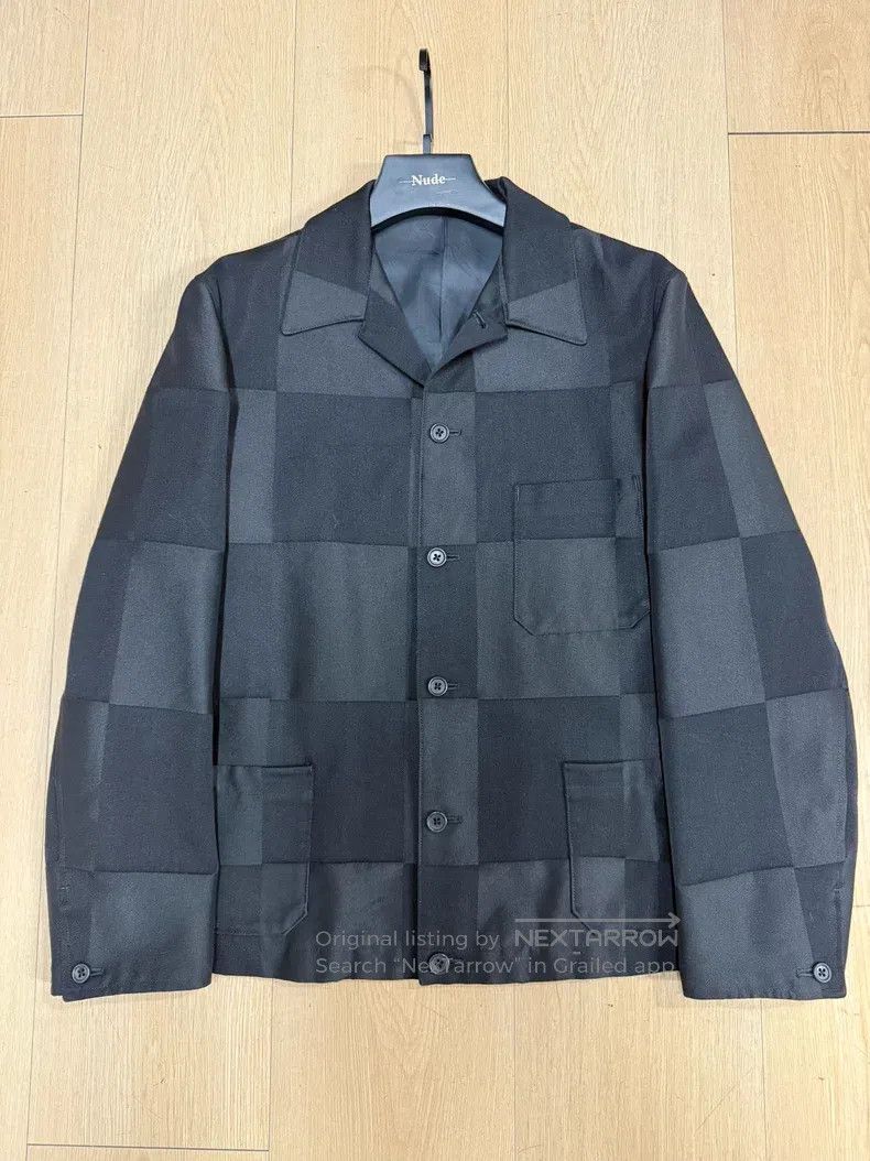 Yohji Yamamoto YOHJI YAMAMOTO Patchwork plaid blazer jacket Size US L / EU 52-54 / 3 - 1 Thumbnail
