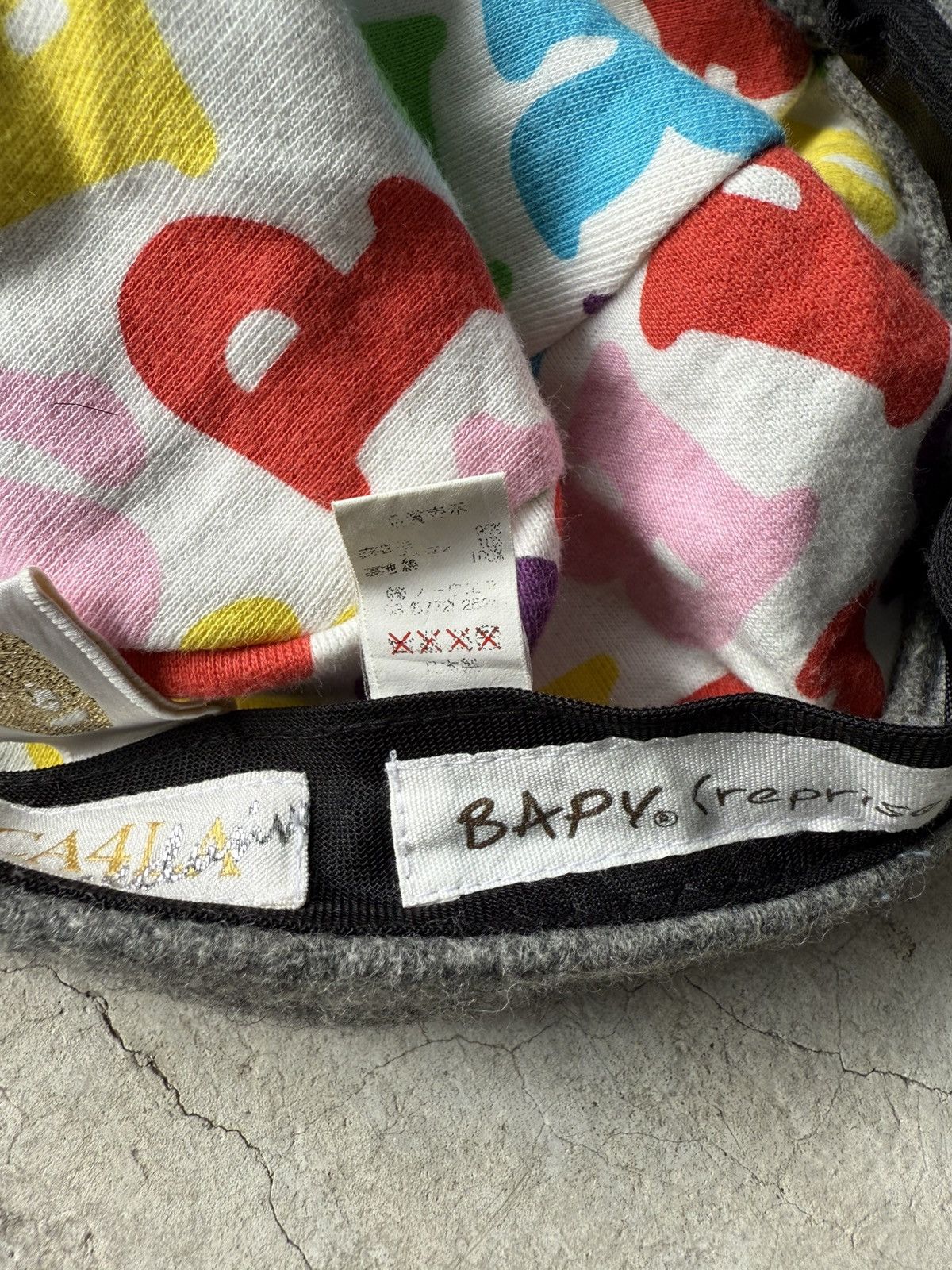 CA4LA Vintage CA4LA x Bathing ape baby Reprise Toshi Wool Cap Size ONE SIZE - 9 Thumbnail