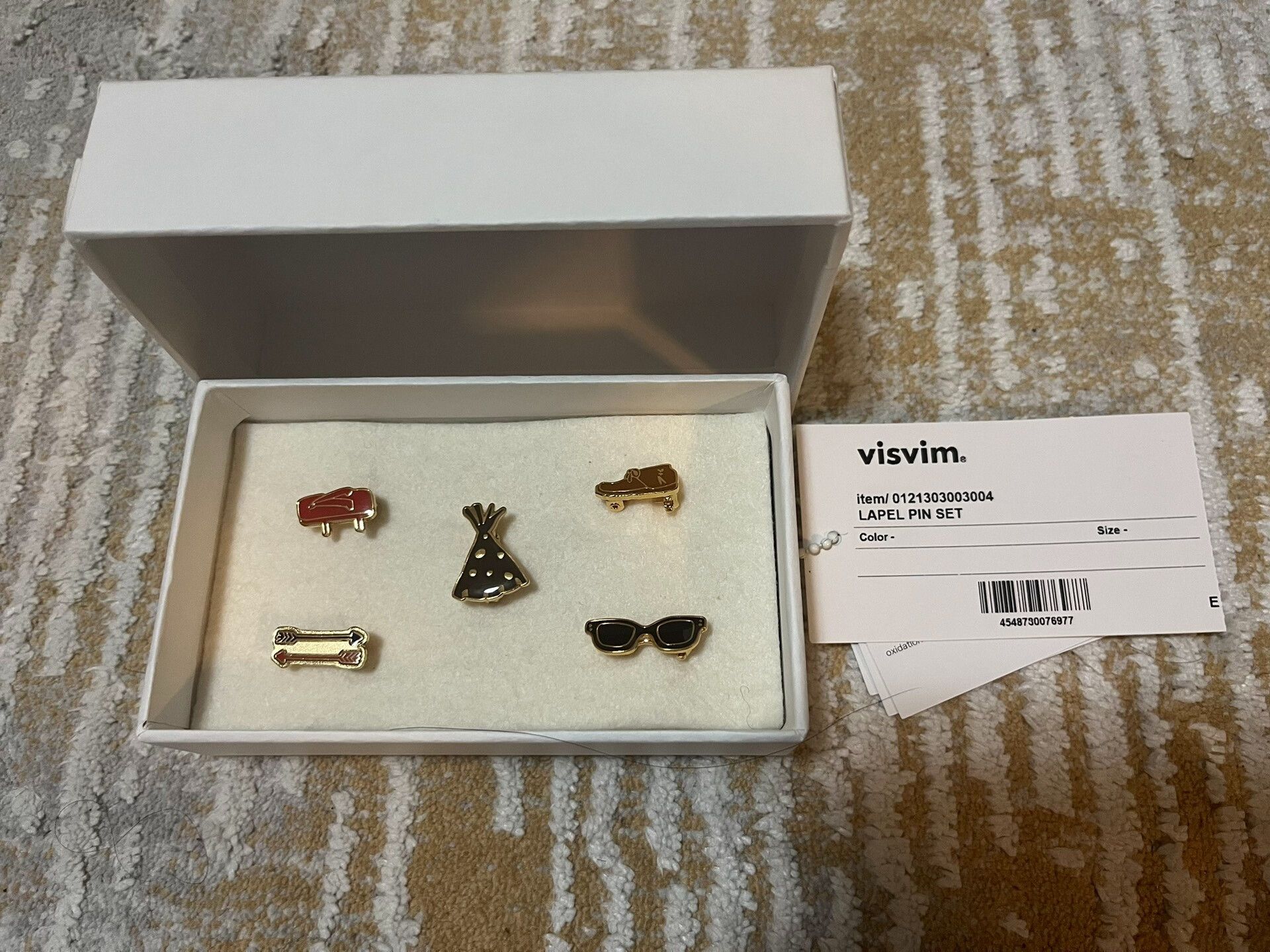 Visvim VISVIM 21SS SPOT 5-Piece Pin Set Size ONE SIZE - 1 Thumbnail