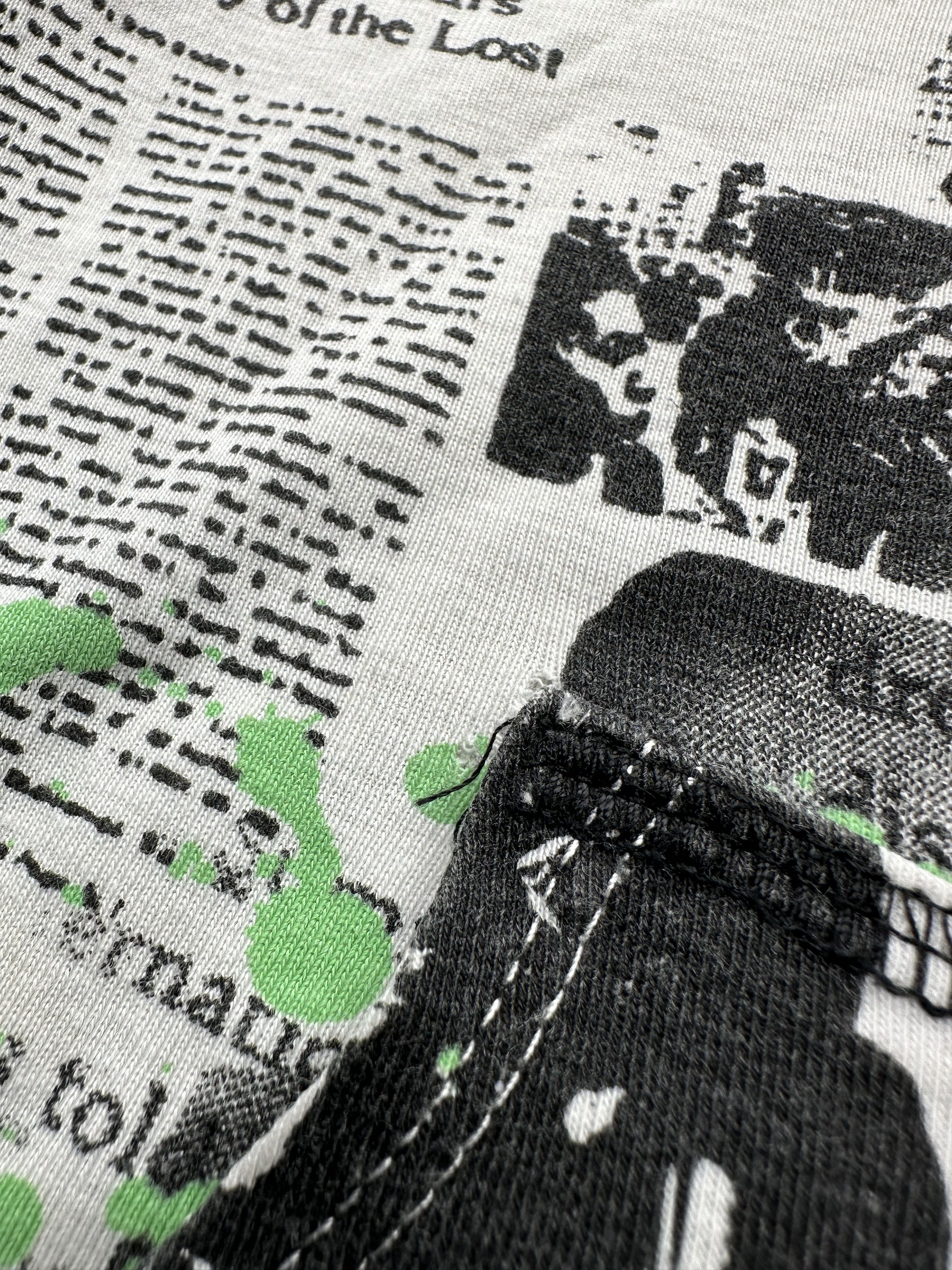 Japanese Brand Vintage Printed Cropped Hoodie A543(613)D15 Size US S / EU 44-46 / 1 - 8 Thumbnail