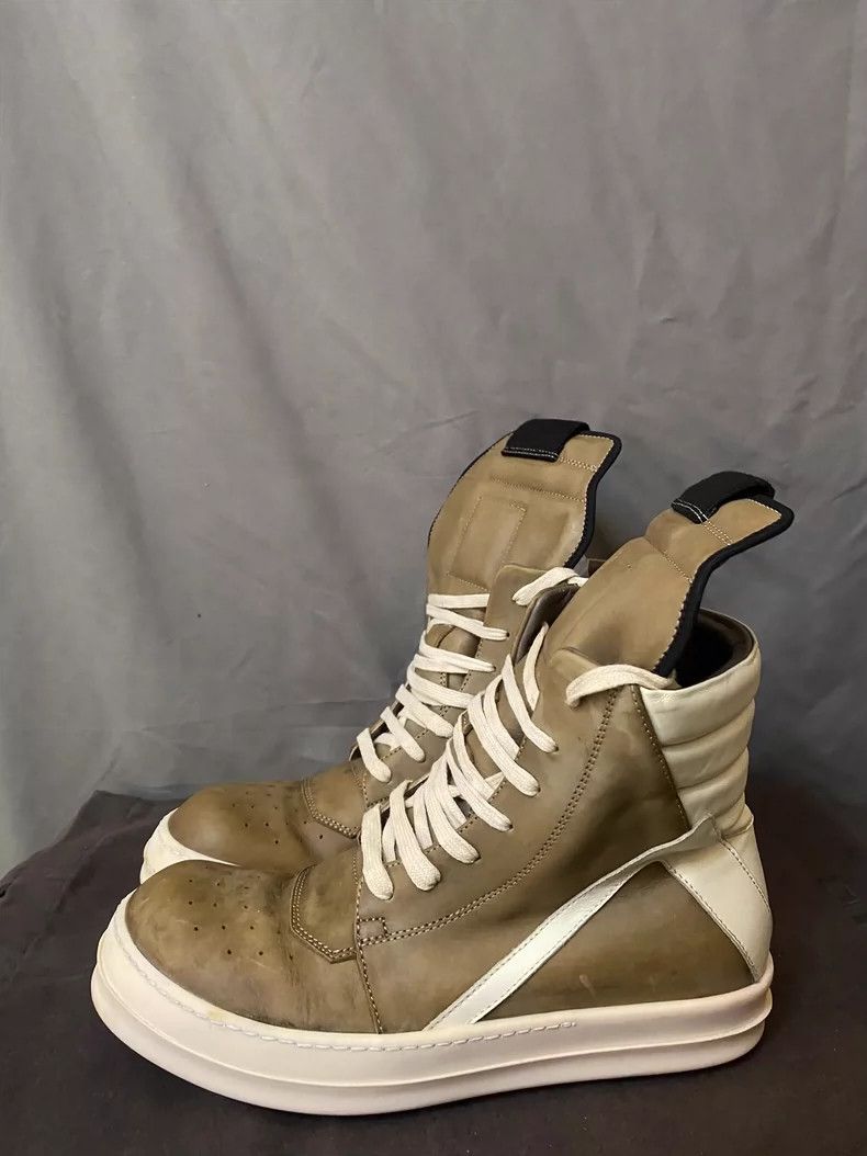 Rick Owens Rick Owens Desert Gray High-Top Boots-yf Size US 9.5 / EU 42-43 - 1 Thumbnail