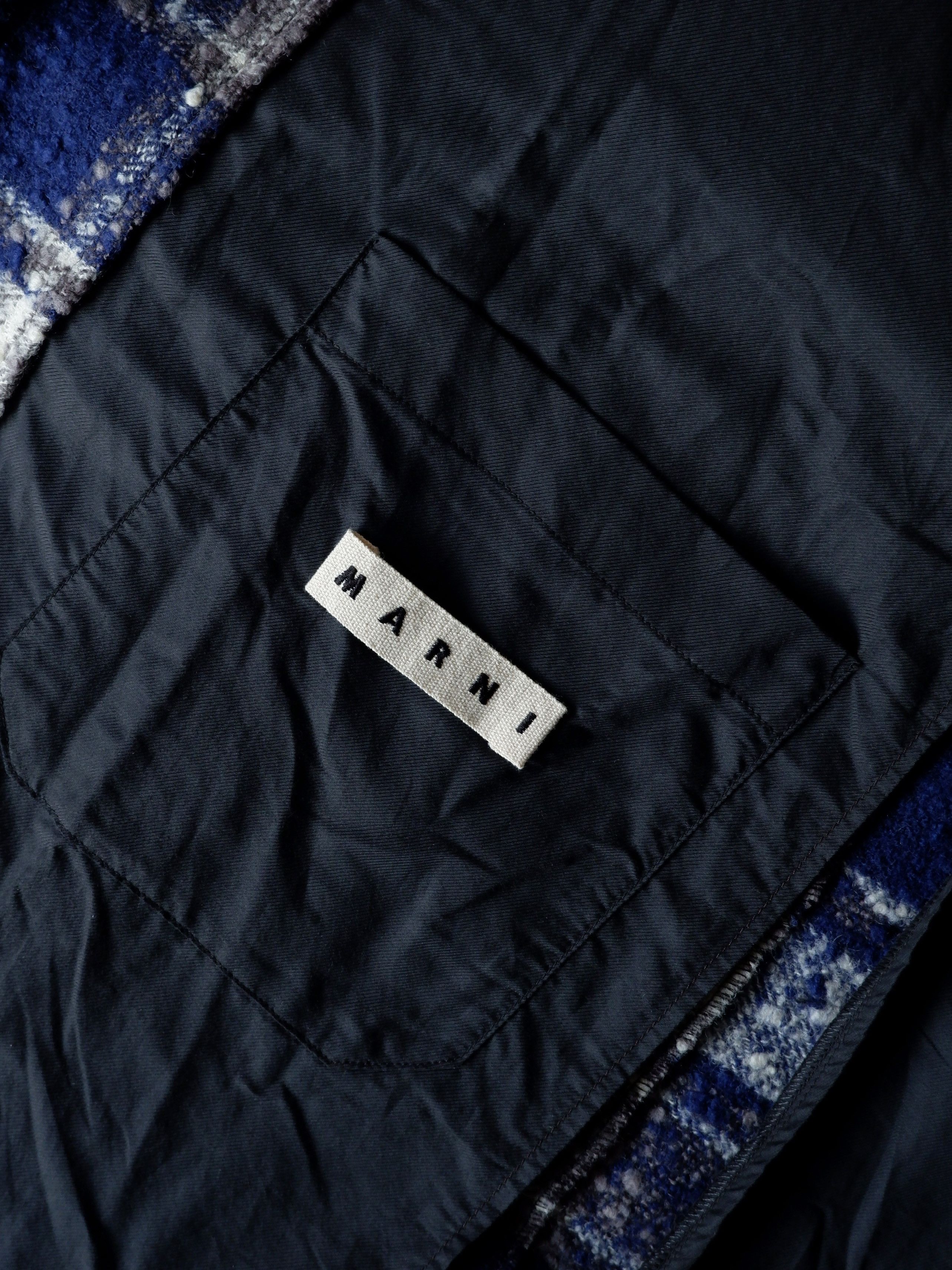 Marni Last drop! Marni checked bouclé wool coat Size US S / EU 44-46 / 1 - 8 Thumbnail