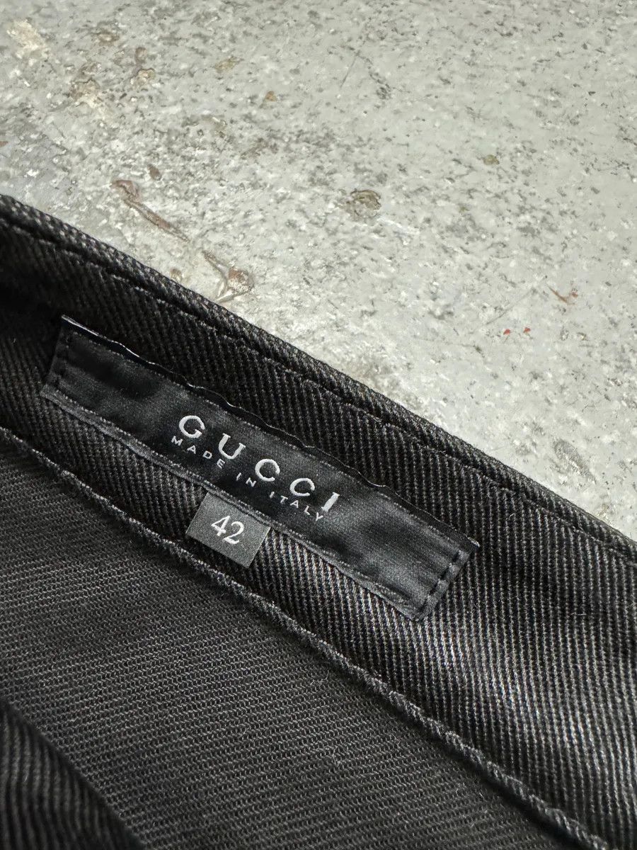 Gucci FW2008 Gucci Black Elegant 2 Zips Pants Size 27" / US 4 / IT 40 - 8 Thumbnail