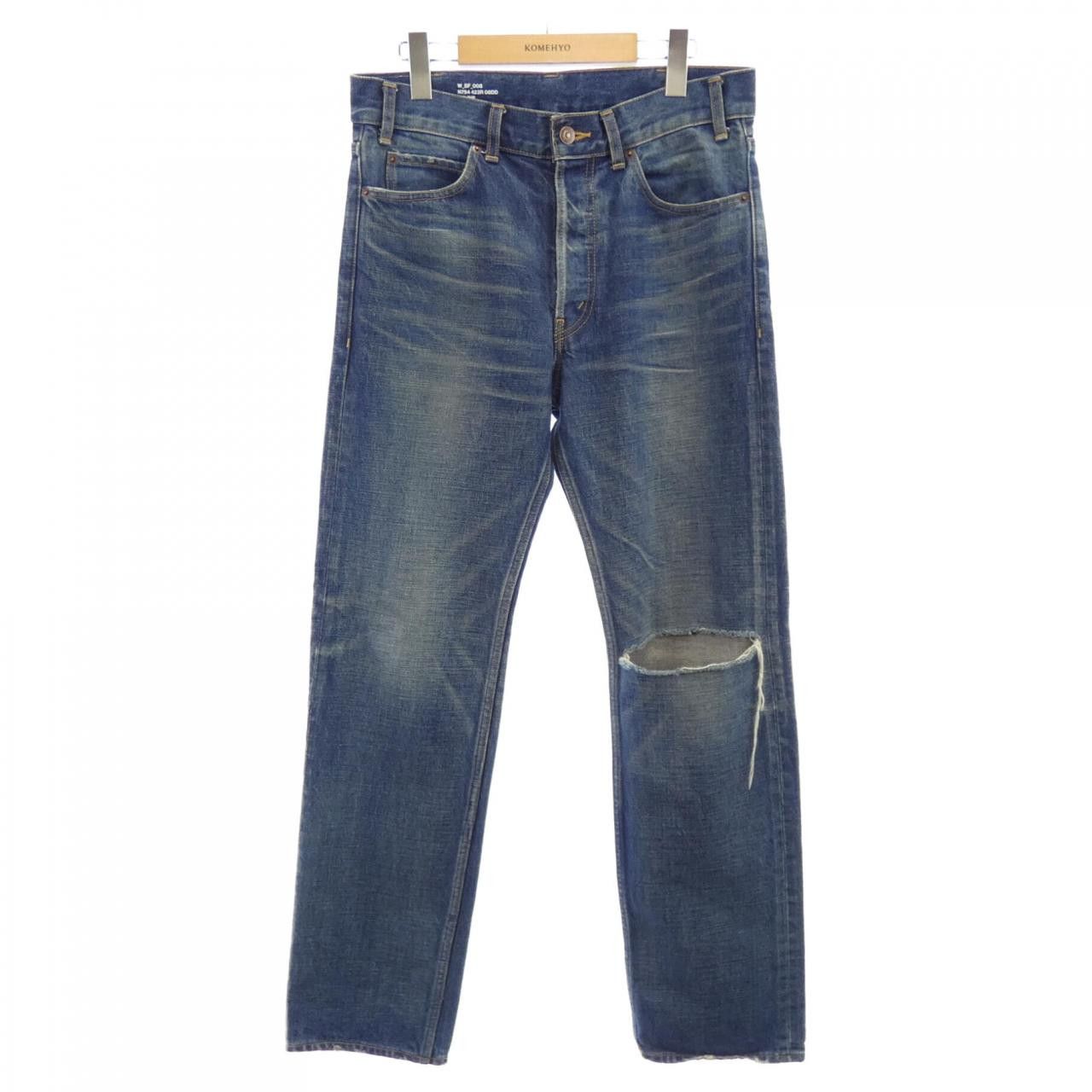 Celine Celine CELINE Polly Jeans Jeans Textile Jeans 2N754423R DUTY FREE for USA Size ONE SIZE - 1 Thumbnail