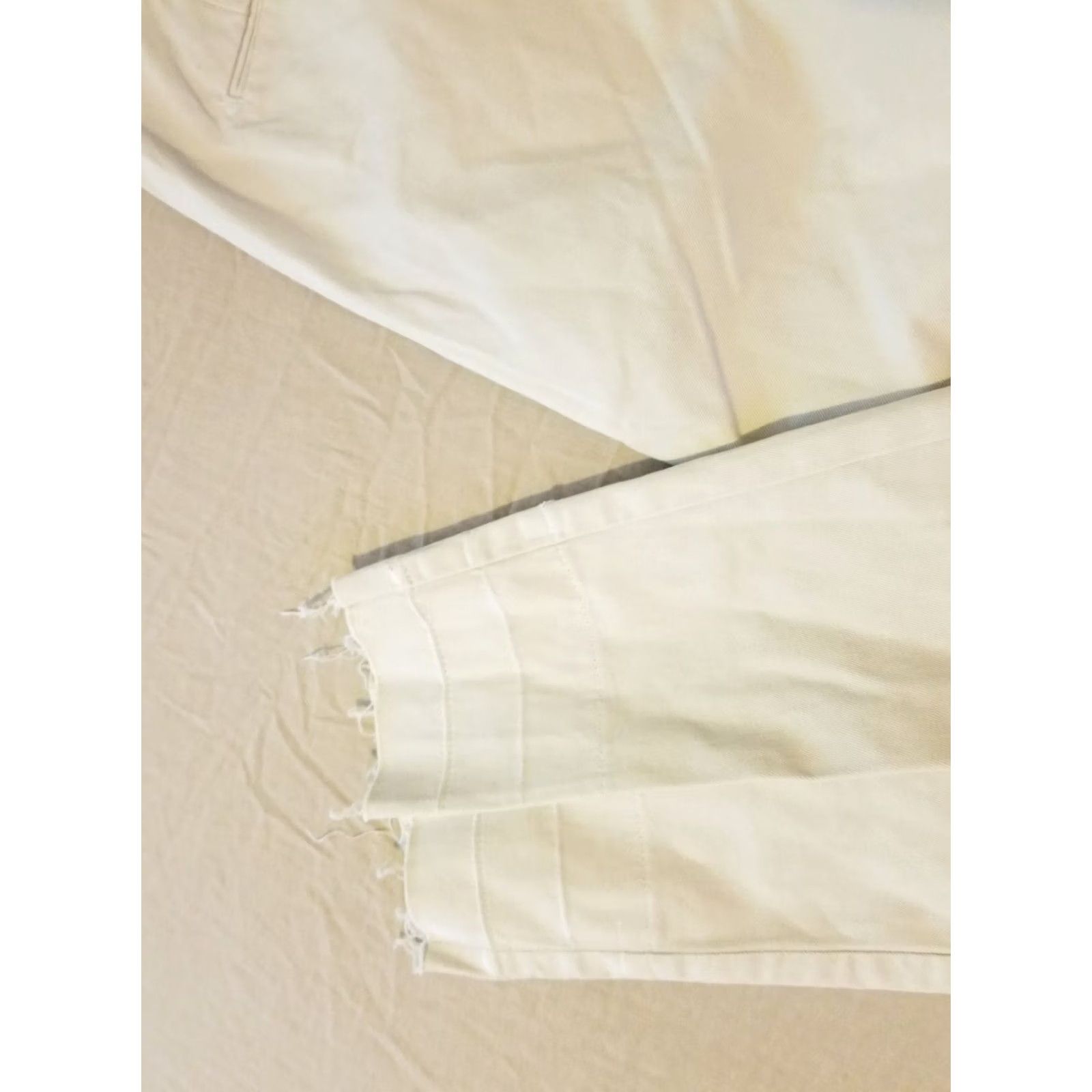 Brooks Brothers Brooks Brothers Dress Mens 36 Beige Khaki Pants 36x30 Cotton Slack Chino Trouser Size US 36 / EU 52 - 4 Thumbnail