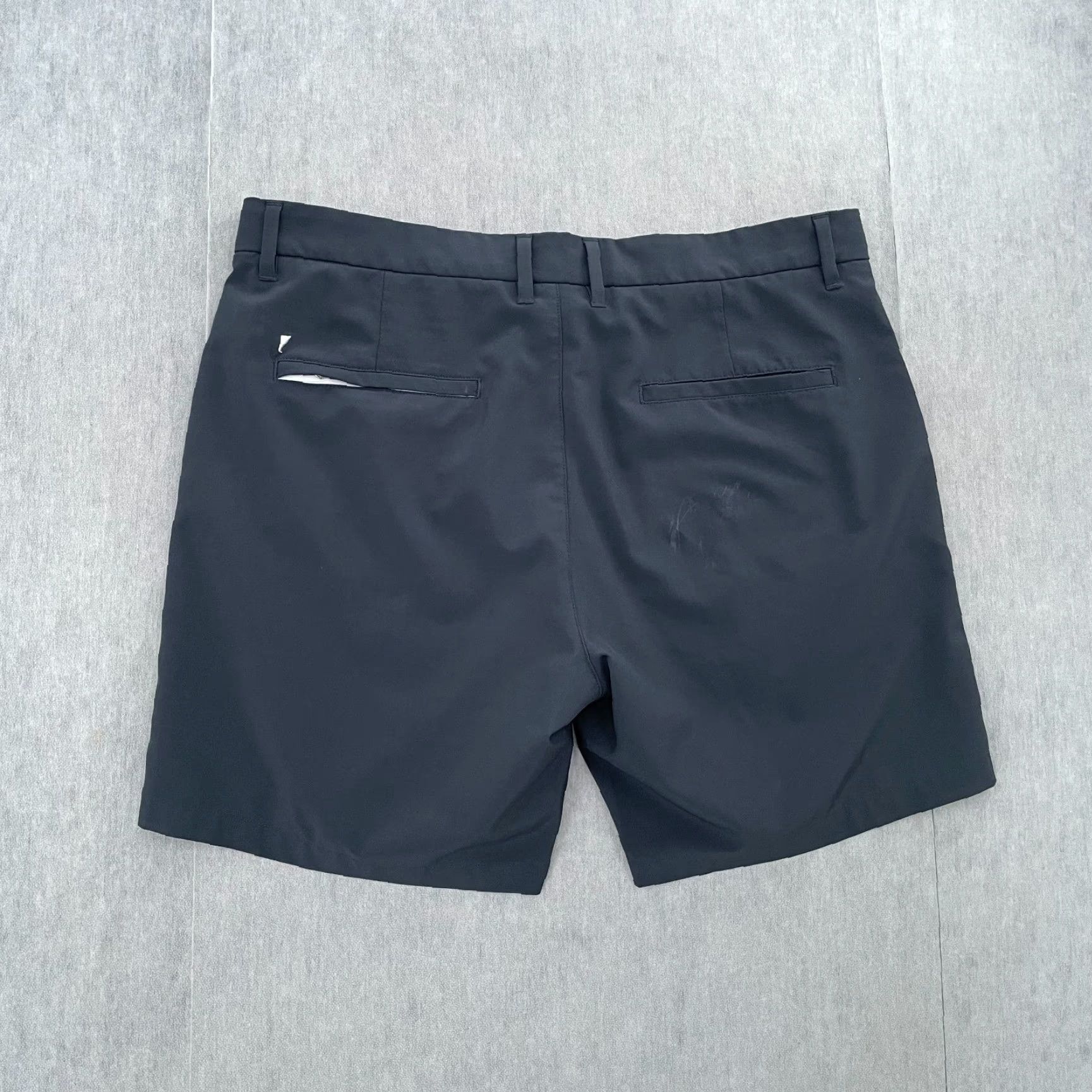 Vintage Primo Golf Adult 36 Gray Performance Pocket Stretch Mens Shorts Size US 36 / EU 52 - 2 Thumbnail