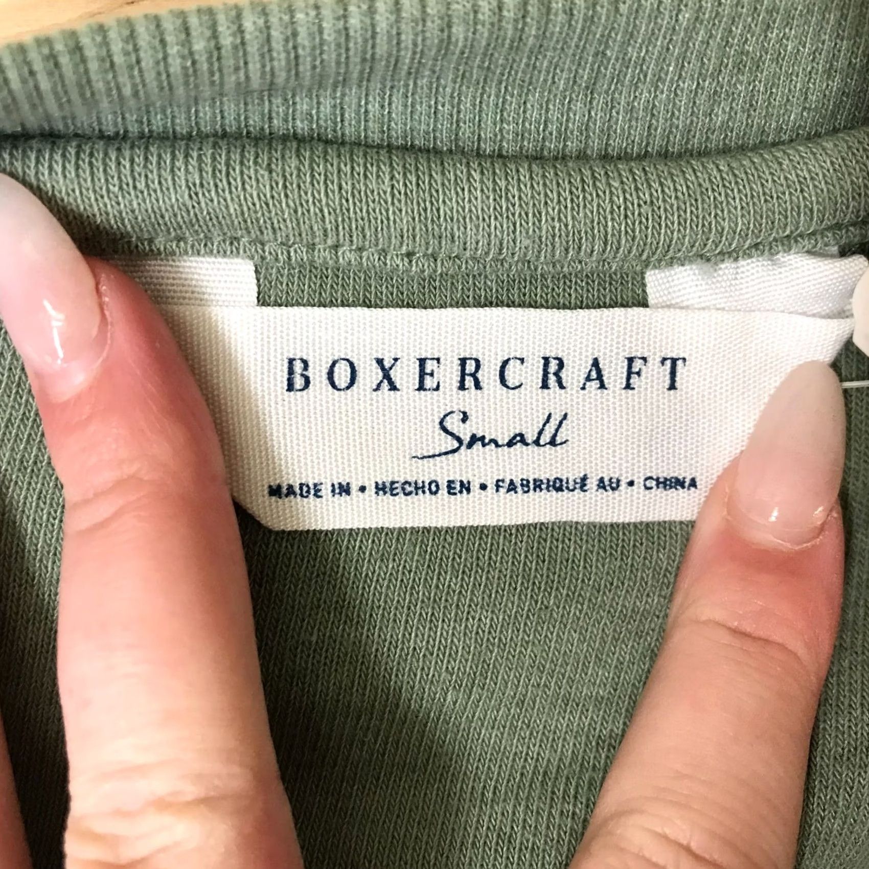 Vintage BOXERCRAFT Green Long Sleeve Sweatshirt Pullover Women's Small Fleece Portland Timers Size S / US 4 / IT 40 - 7 Thumbnail