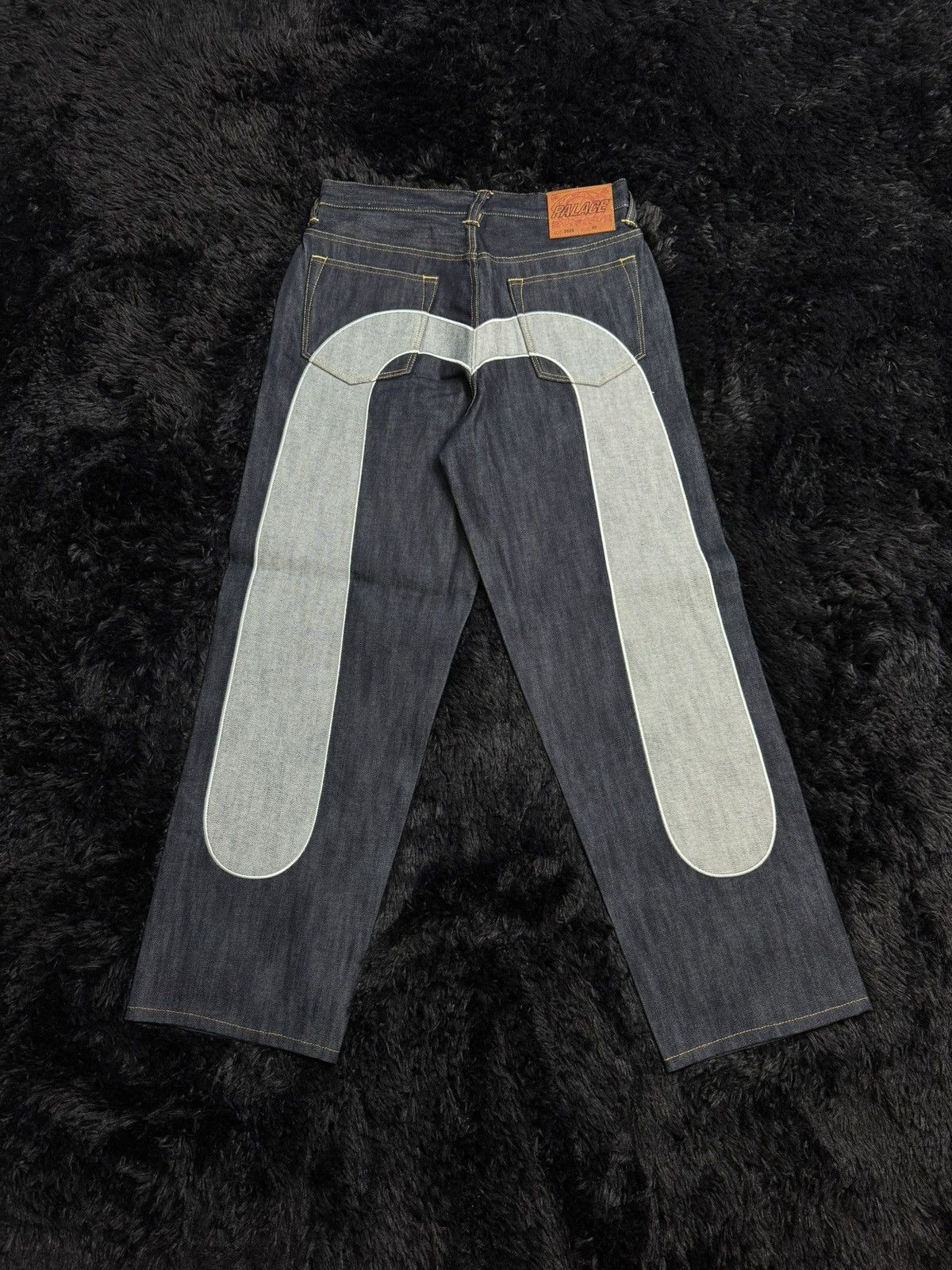 Evisu × Palace Palace x Evisu Denim Jean Camo | Grailed