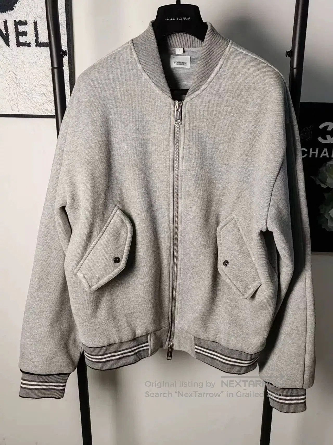 Burberry Burberry Logo Zip-up Jacket. Size US M / EU 48-50 / 2 - 1 Thumbnail