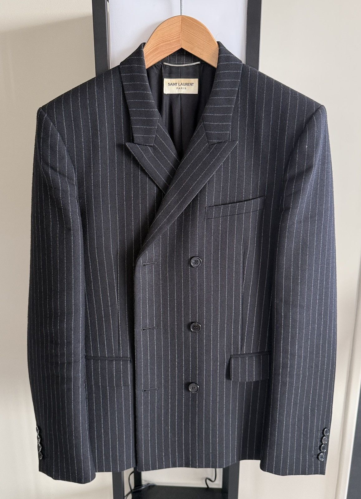Saint Laurent Paris Saint Laurent double breast jacket Size 50R - 1 Thumbnail