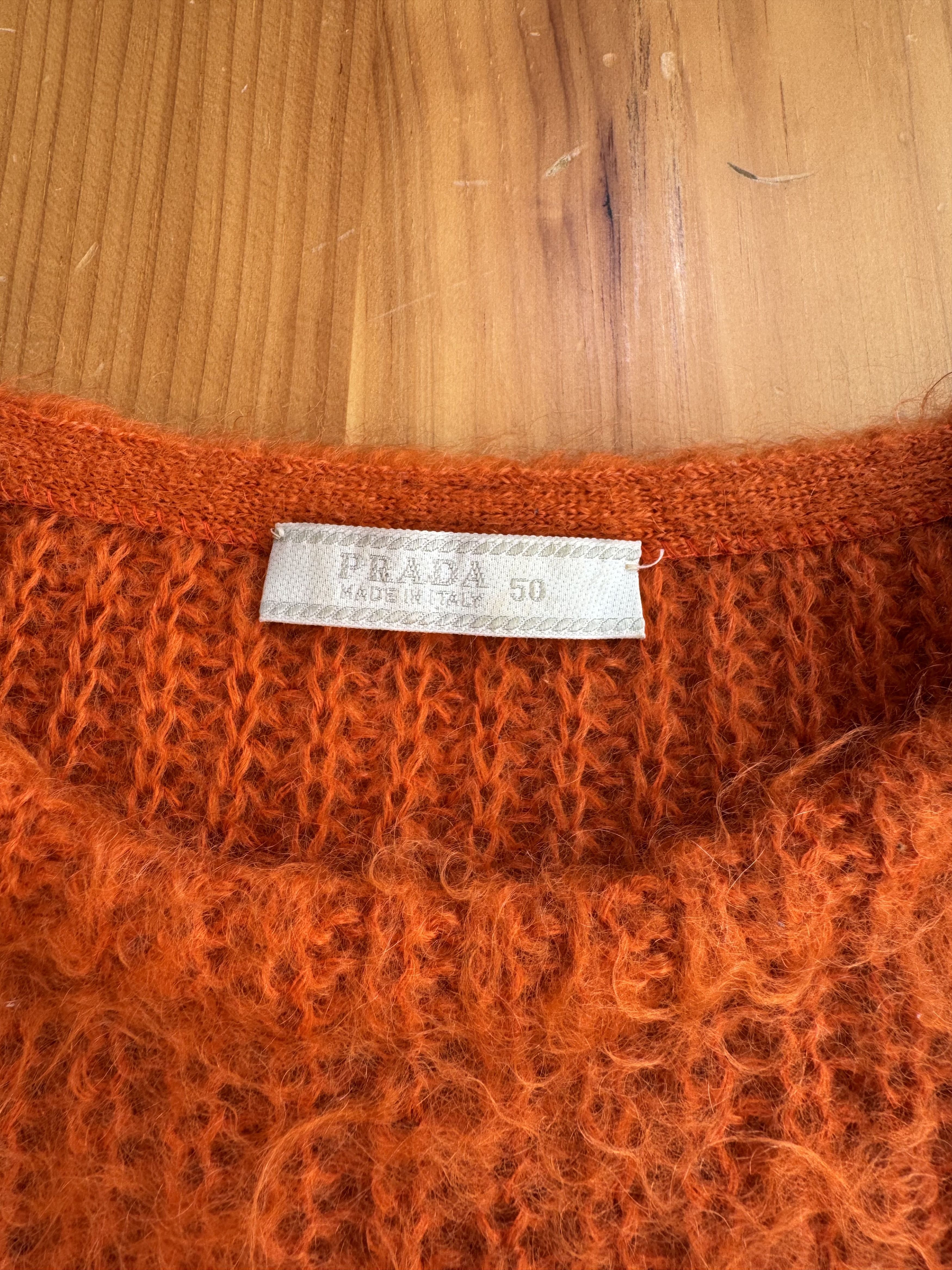 Prada Prada Runway RARE AW 2007 Mohair Sweater Size US M / EU 48-50 / 2 - 6 Thumbnail