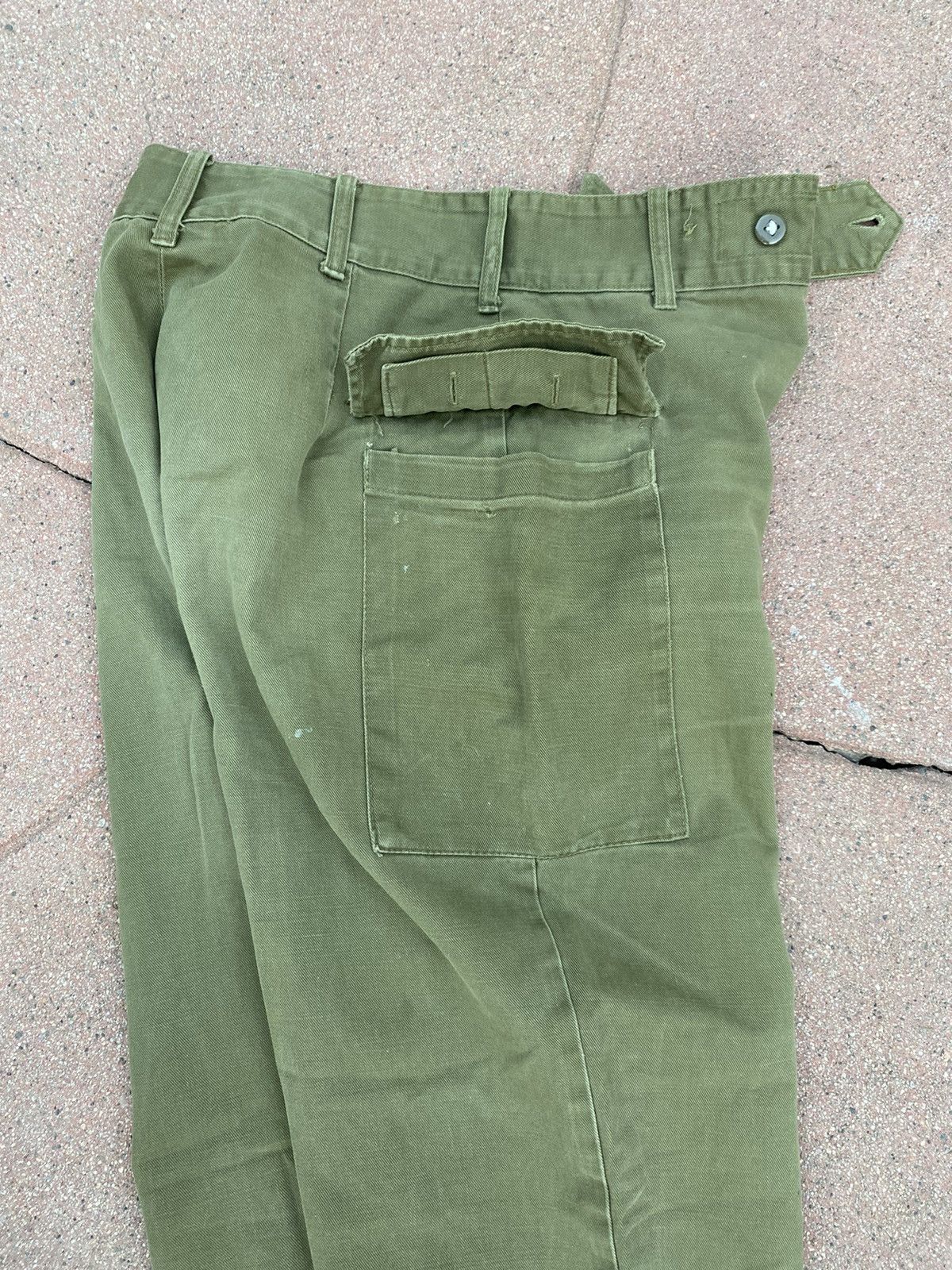 Vintage VINTAGE Green Military Cargo Pants Size US 30 / EU 46 - 5 Thumbnail