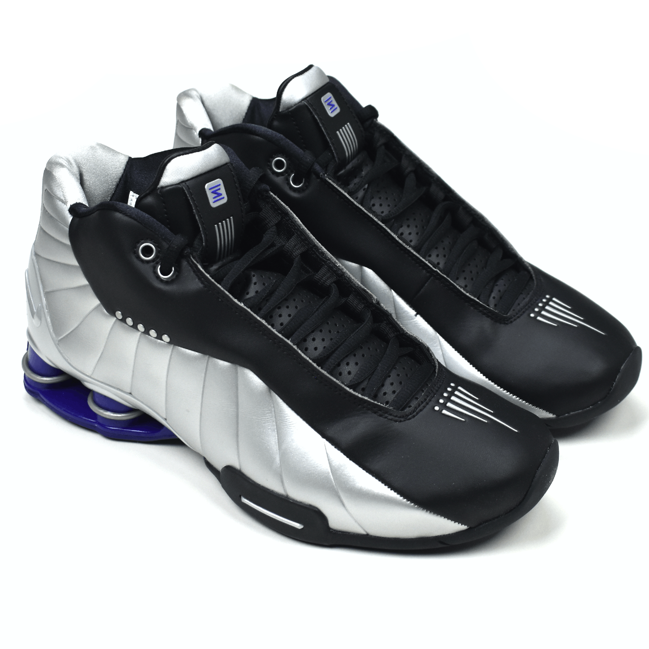 スニーカー Nike Shox BB4 Black llic Silver Lapis 2019 AW FW 19 Nike Shox BB4 Black Silver Lapis Men's - AT7843-001 - US