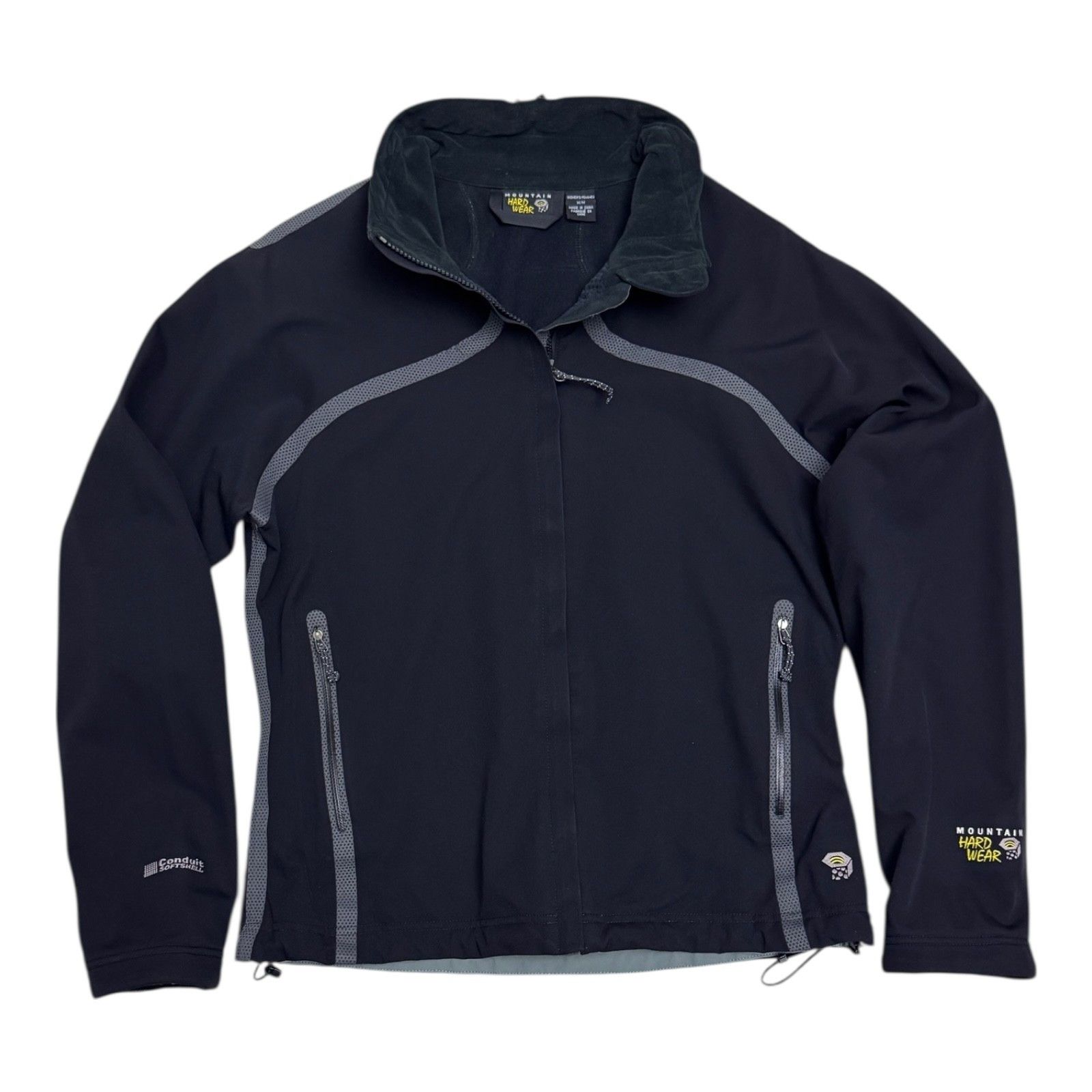 Mountain Hardwear MOUNTAIN HARDWEAR Softshell Black Windbreaker Jacket Medium Size M / US 6-8 / IT 42-44 - 2 Thumbnail