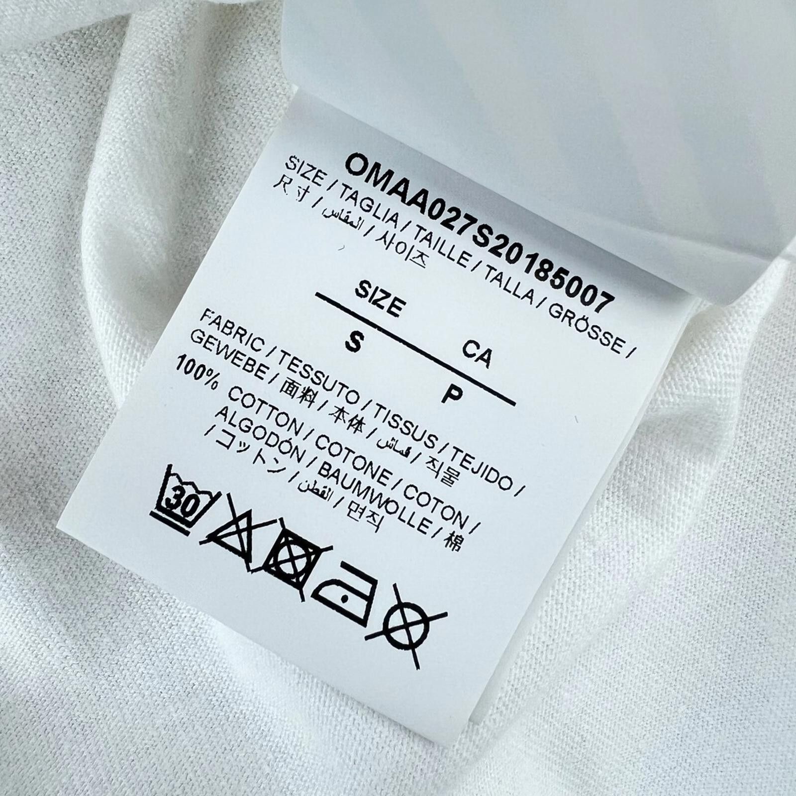 Off-White Off-White Pencil Kiss White T Shirt Size US S / EU 44-46 / 1 - 6 Thumbnail