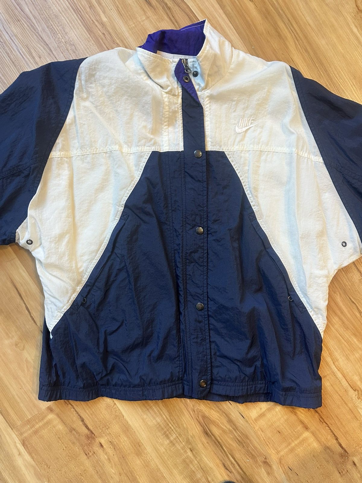 Nike Vintage Nike Bomber Jacket Size US M / EU 48-50 / 2 - 2 Thumbnail
