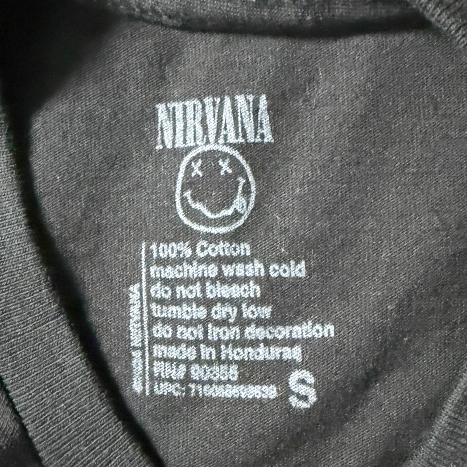 Nirvana Nirvana Official Merch Drippy Smiley T-shirt Men’s S - Rock Size US S / EU 44-46 / 1 - 10 Thumbnail