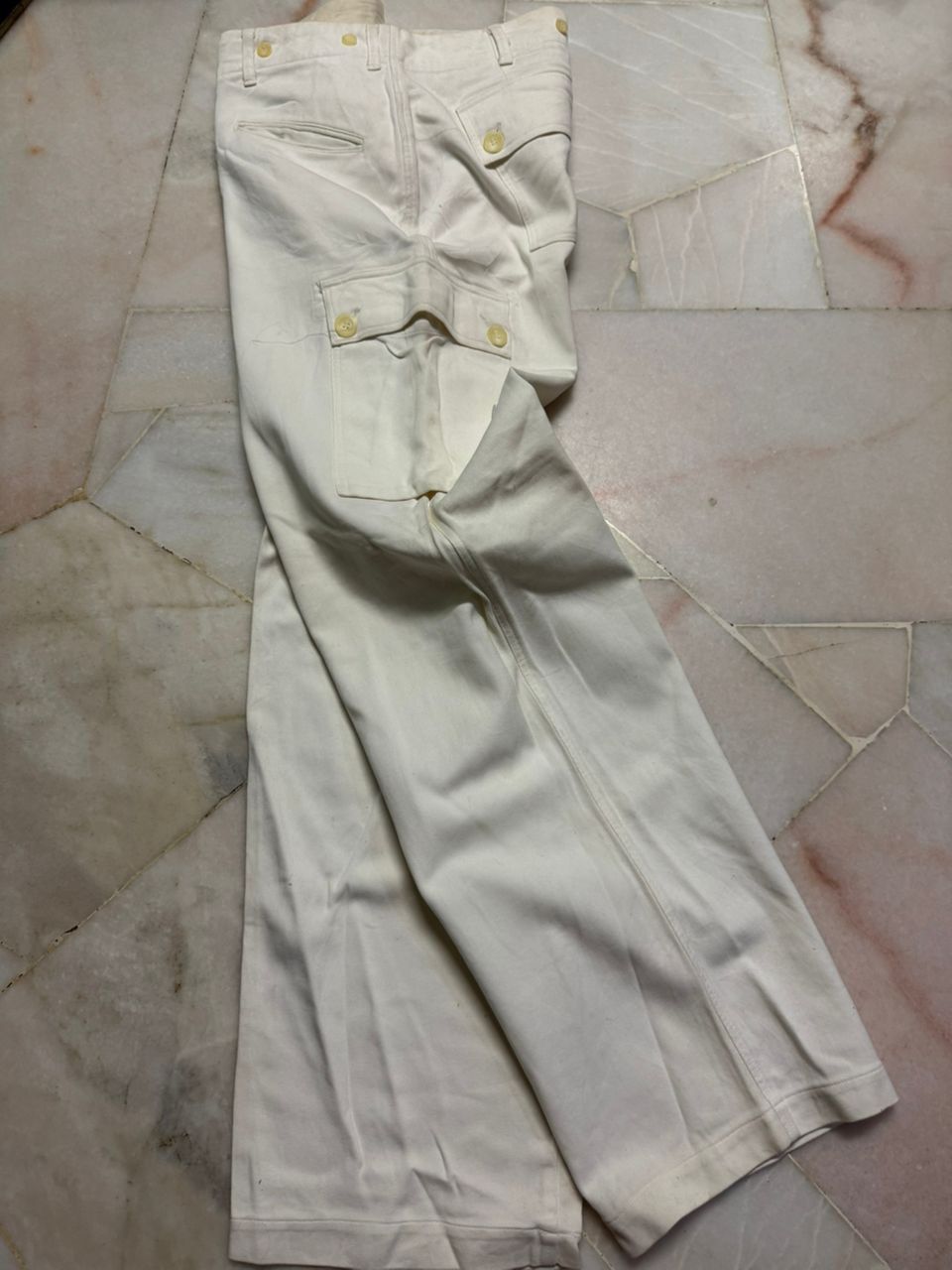 20471120 Rare💥G G G Pour Homme Cargo Monkey Pants Baggy Made in Japan Size US 33 - 12 Thumbnail