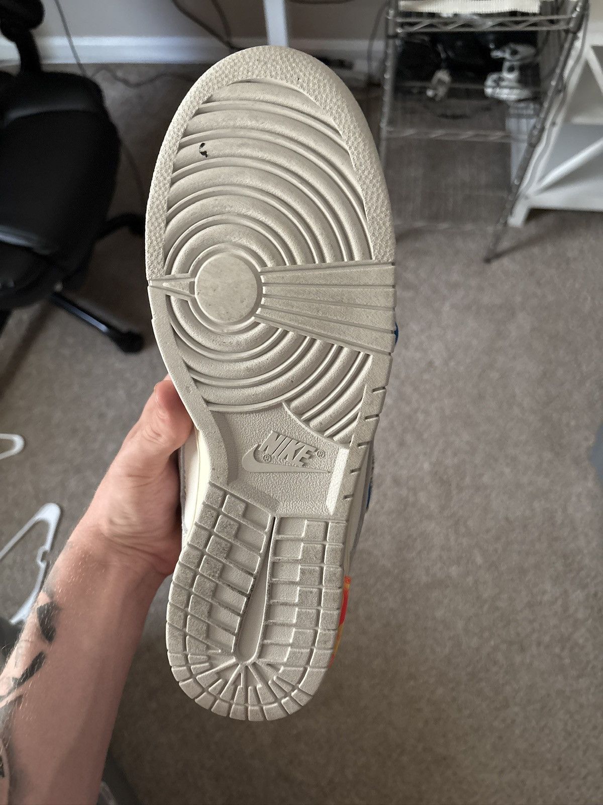 Off-White LOT 10 off white dunk Size US 13 / EU 46 - 3 Thumbnail