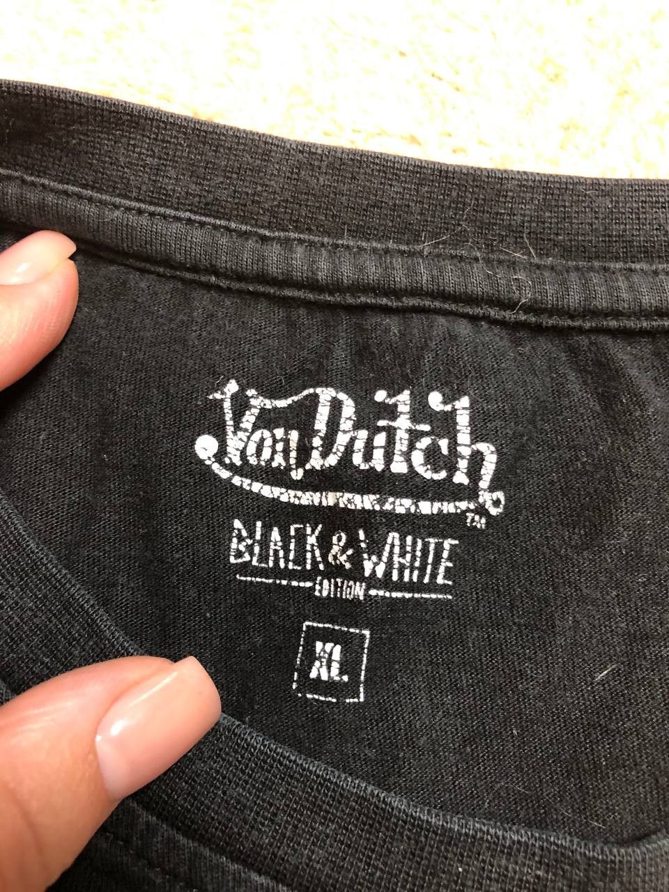 Von Dutch Vintage Von Dutch Big Y2K Logo Short Sleeve T-Shirt Size XL Size US XL / EU 56 / 4 - 2 Thumbnail