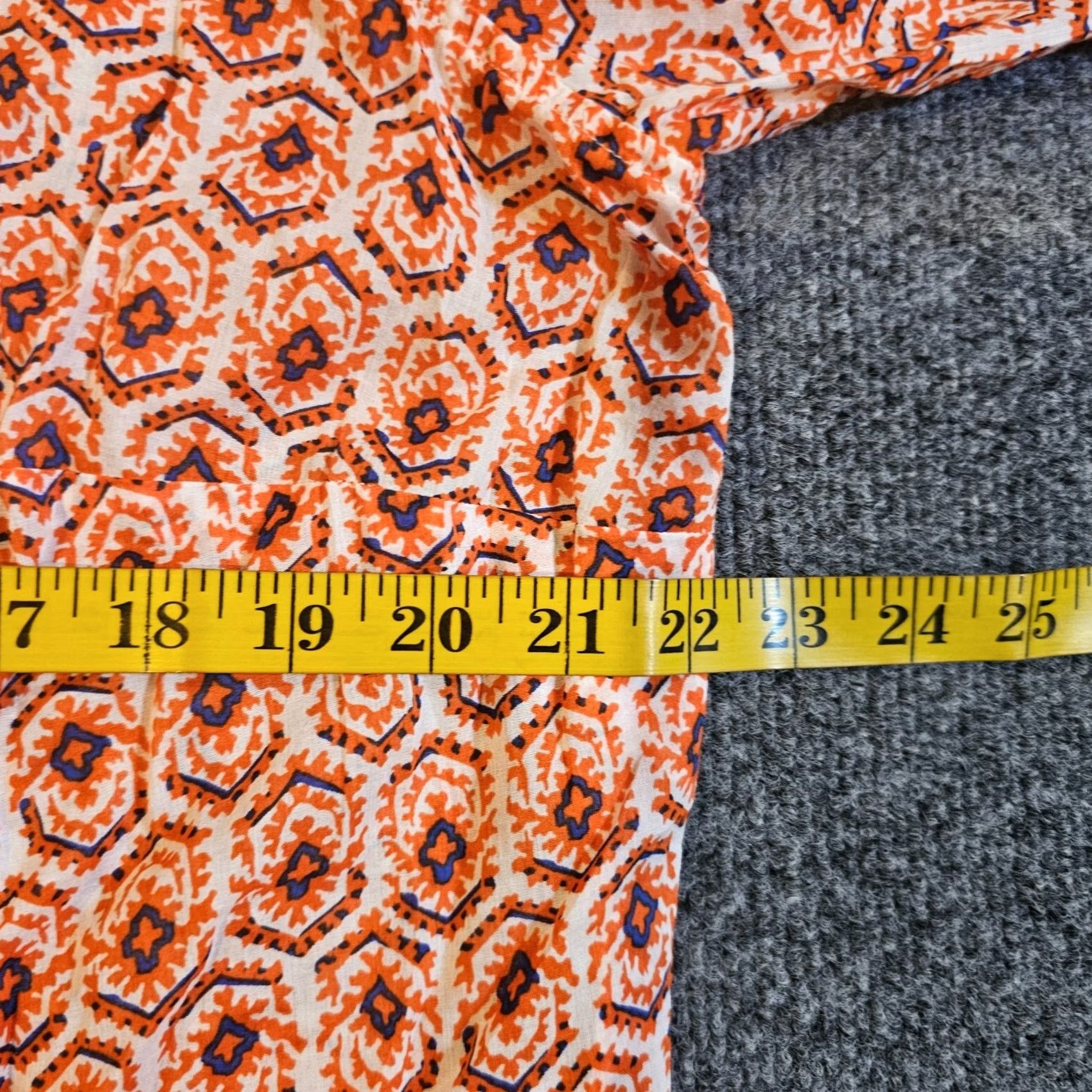 Talbots Talbots Shirt Women 14W Orange Button Long Sleeve Lightweight Casual Career Size XL / US 12-14 / IT 48-50 - 5 Thumbnail