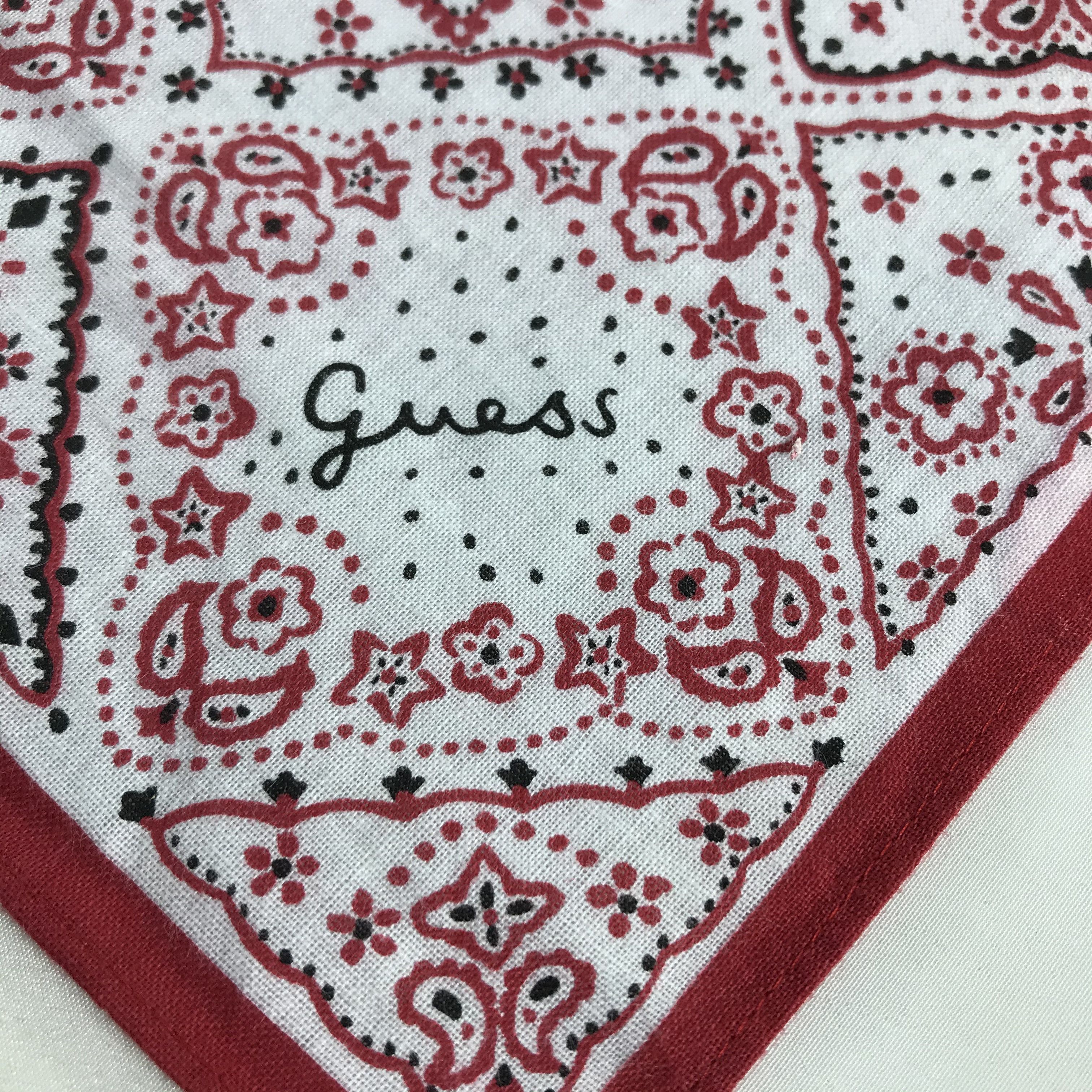 Guess Guess Paisley Handkerchief Neckerchief Bandana H88 Size ONE SIZE - 4 Thumbnail