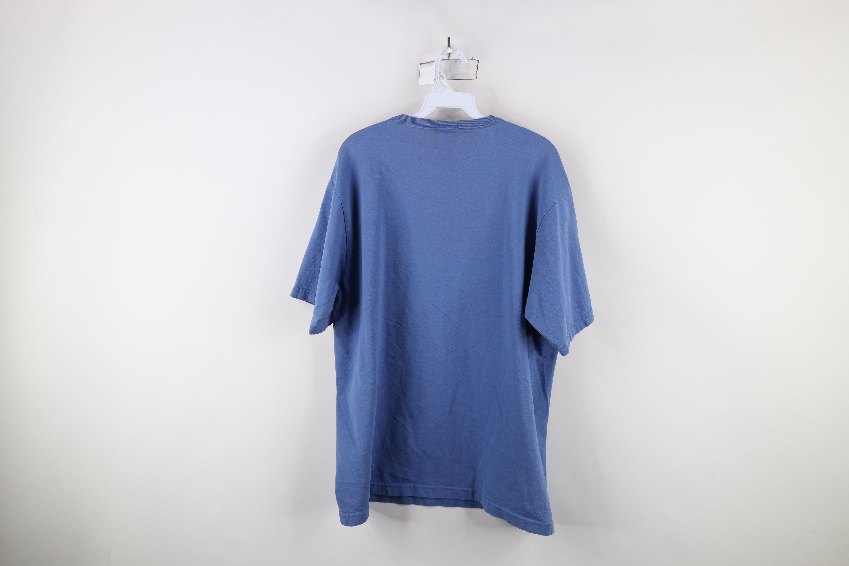 Levi's × Vintage Vintage Y2K Levis Red Tab Spell Out Center Logo T-Shirt Blue Size US L / EU 52-54 / 3 - 7 Thumbnail