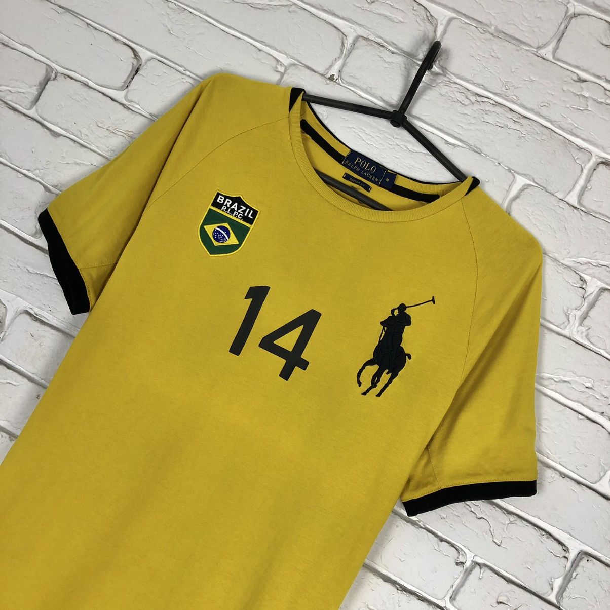 Polo Ralph Lauren Polo Ralph Lauren Brazil tee t shirt Size US M / EU 48-50 / 2 - 2 Thumbnail