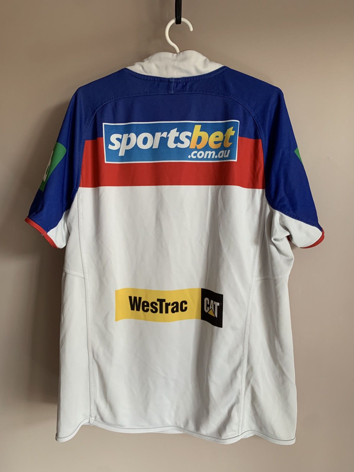 Vintage Newcastle Knights Home Rugby League Shirt NRL ISC Vintage Size US XXL / EU 58 / 5 - 2 Thumbnail