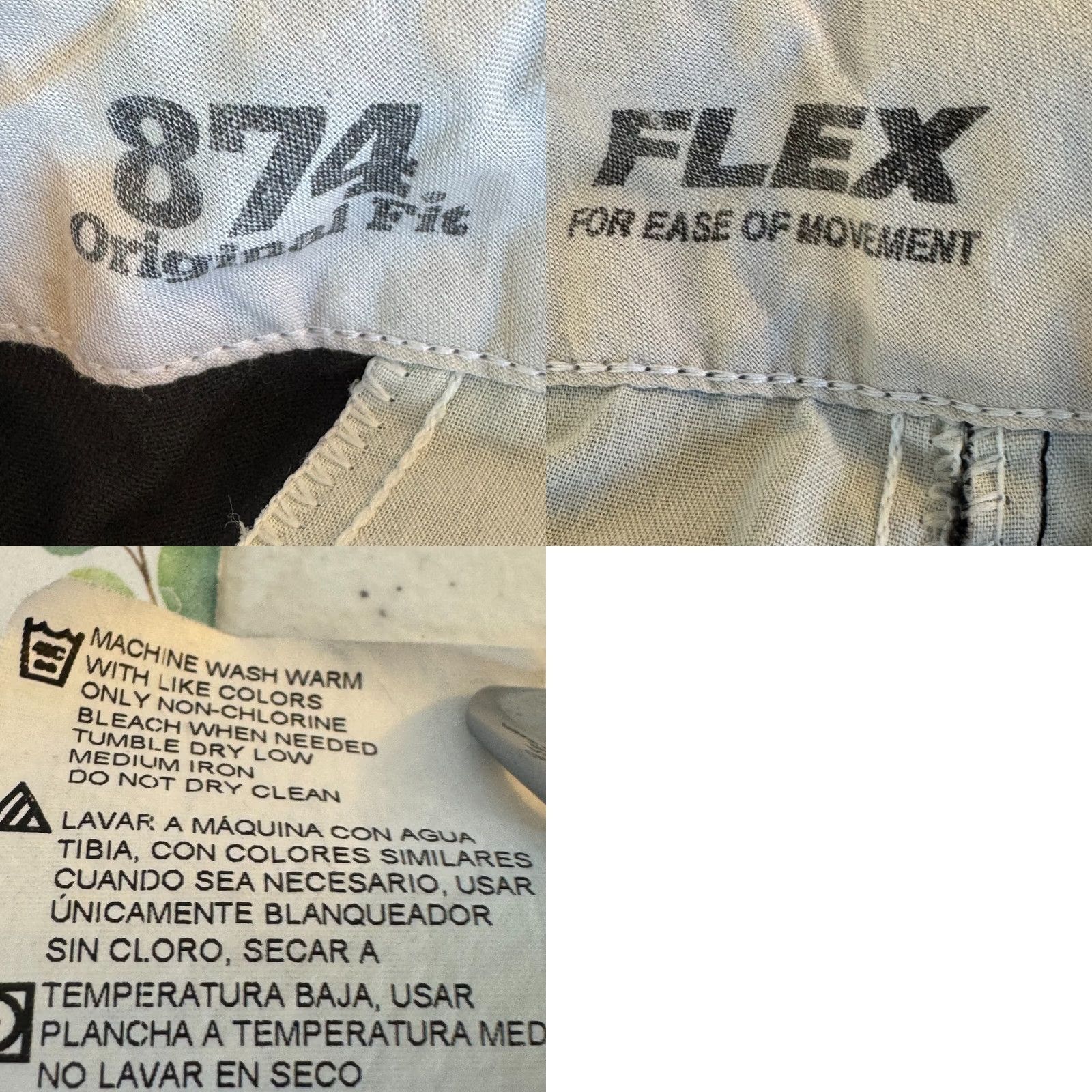 Dickies VINTAGE? No. Dickies 874 Original Flex Pants Mens 40 x 30 Black Pants High-Rise Workwear Size US 40 / EU 56 - 9 Thumbnail