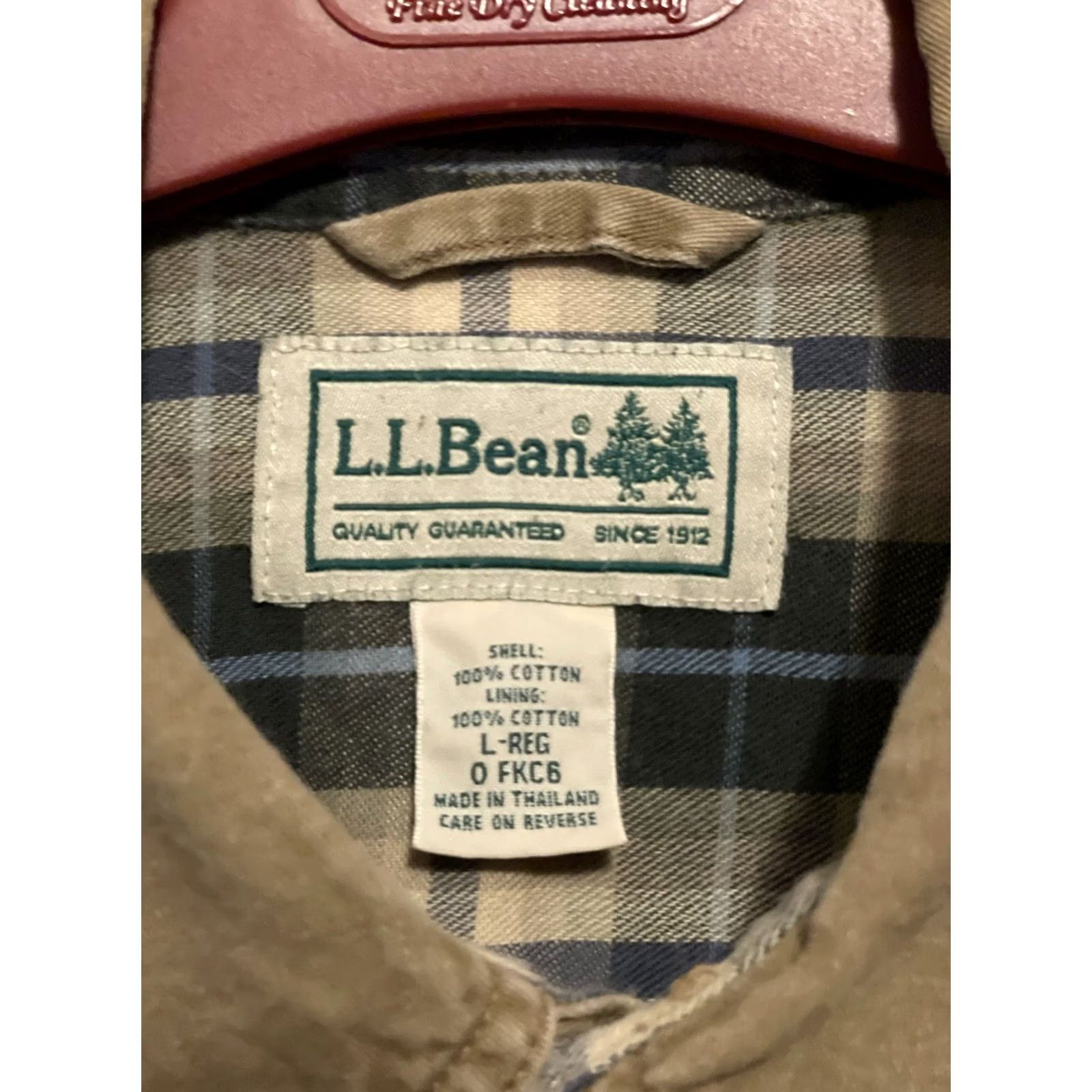 Vintage VINTAGE L.L.Bean Mens Tan Beige Flannel Lined Chore Shirt Jacket M Beige Flannel Lined Canvas Work Shirt Jacket 2 Pockets 90s Men Size US M / EU 48-50 / 2 - 3 Thumbnail