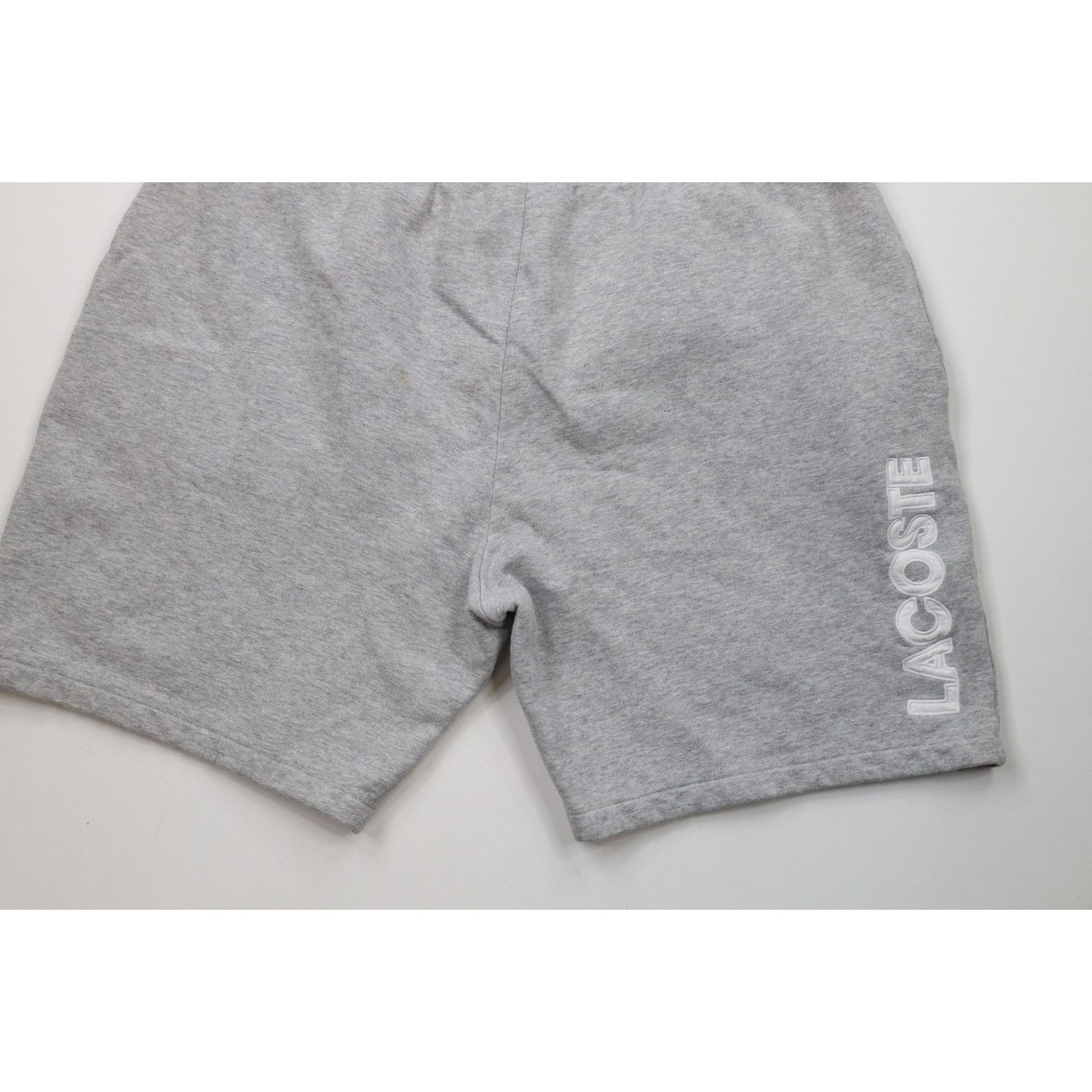 Lacoste Lacoste Spell Out Croc Logo Above Knee Sweatpants Shorts Size US 40 / EU 56 - 9 Thumbnail