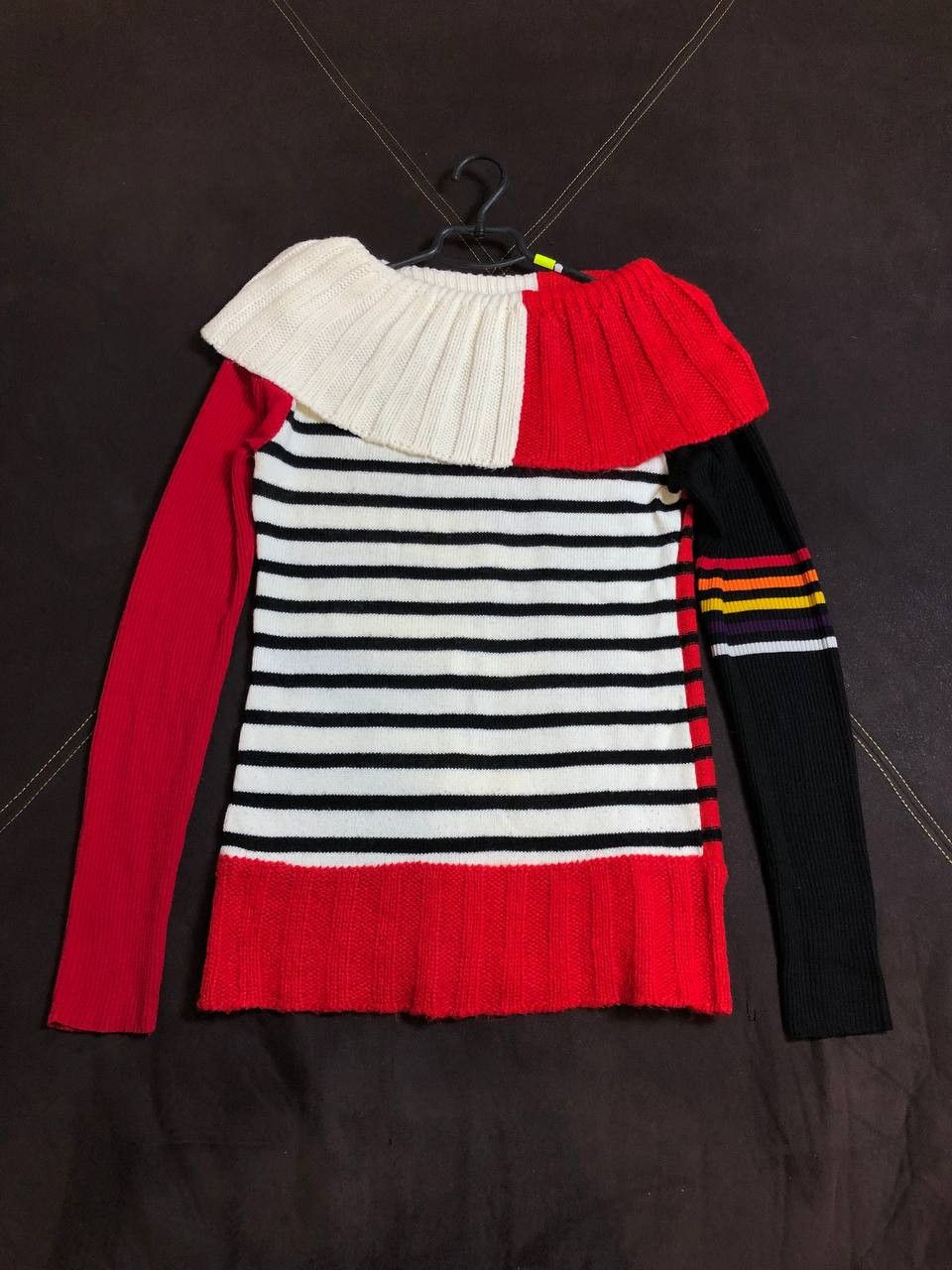 Miss Sixty Miss Sixty White Knit Cardigan Sweater Accent Women L Mohair Size M / US 6-8 / IT 42-44 - 5 Thumbnail