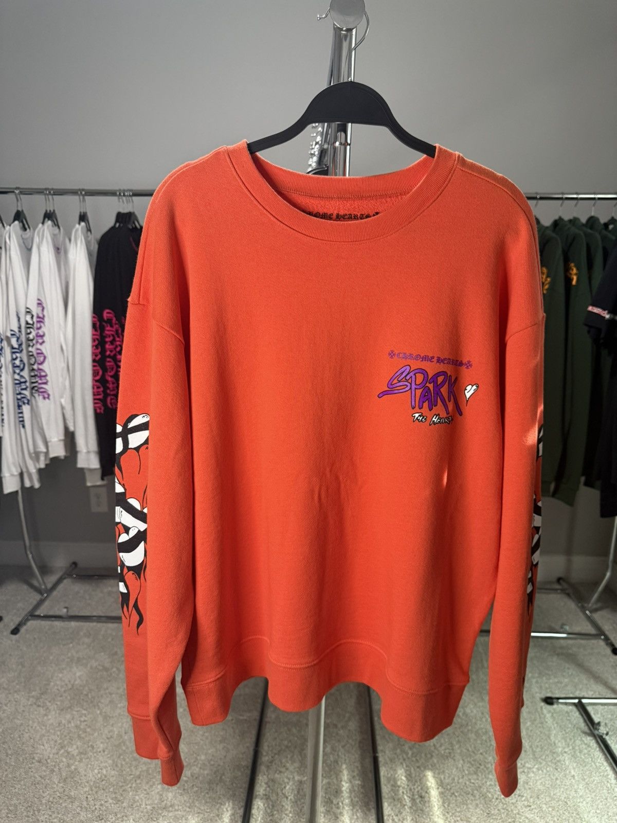 Chrome Hearts Chrome Hearts Sadistic Lipstick Crewneck Size US L / EU 52-54 / 3 - 2 Thumbnail