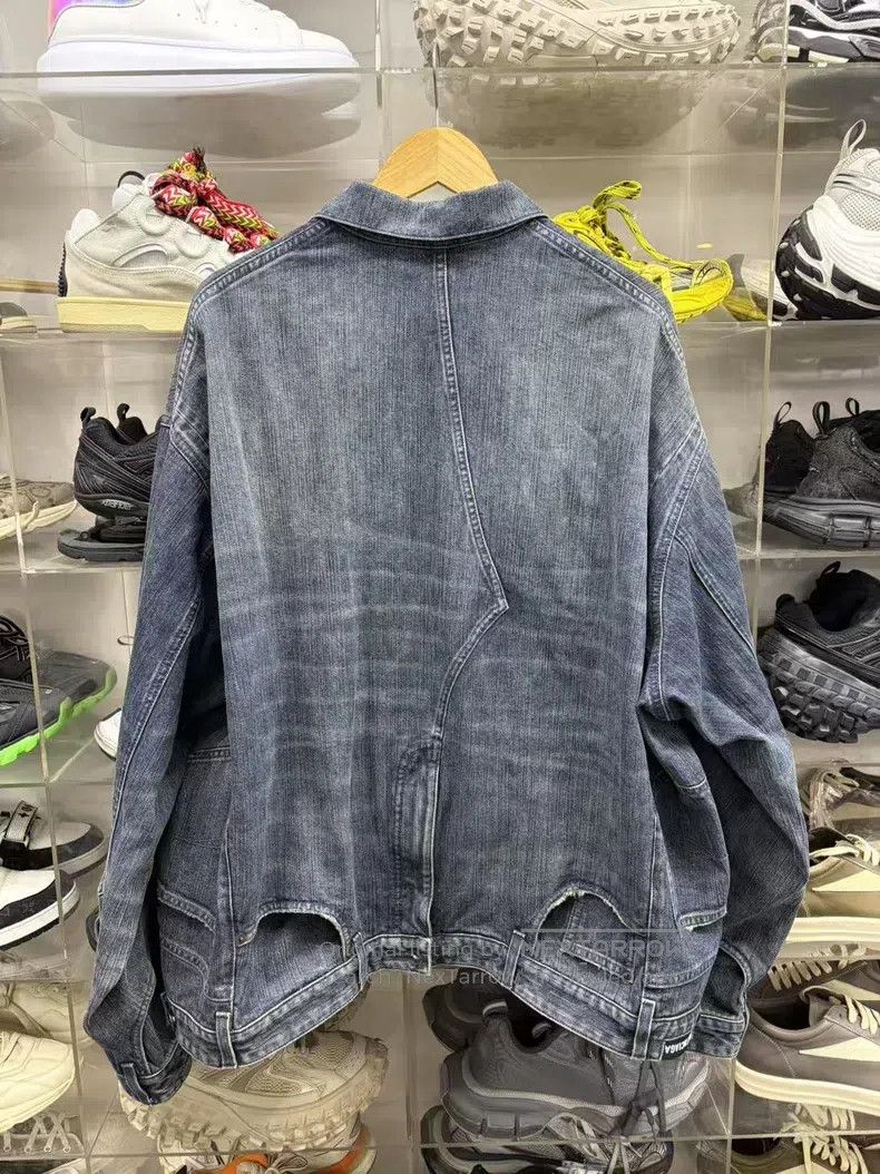 Balenciaga Balenciaga Denim Jacket Size US XS / EU 42 / 0 - 2 Thumbnail