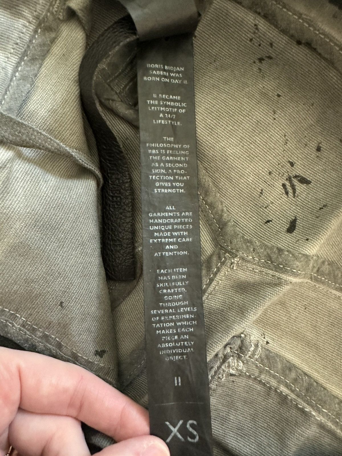 Boris Bidjan Saberi Boris Bidjan Saberi - SS15 - P13 Object Dye Vinyl Processed Size US 30 / EU 46 - 8 Thumbnail