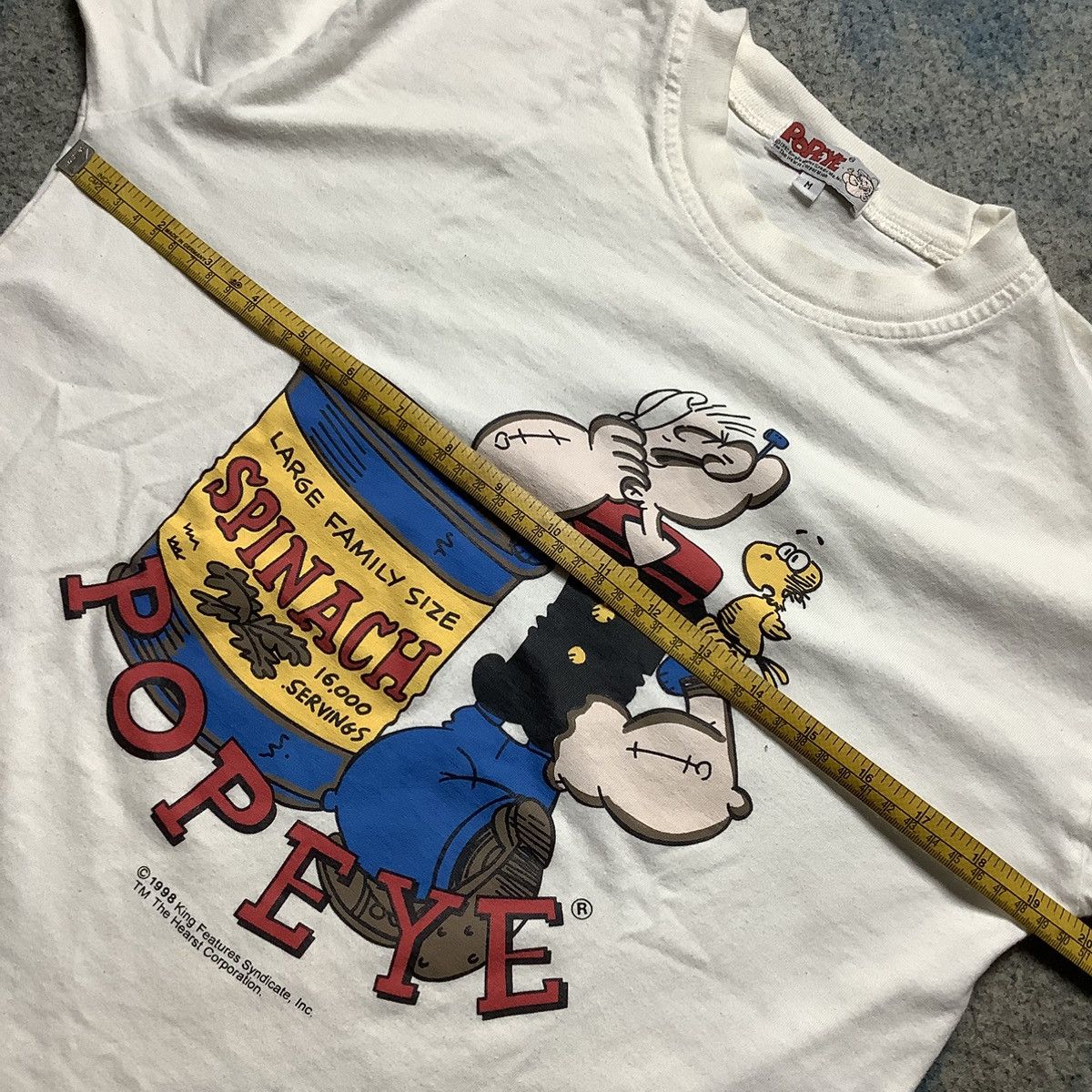 Cartoon Network × Vintage 1998 Popeye Vintage Longsleeve Size US M / EU 48-50 / 2 - 9 Thumbnail