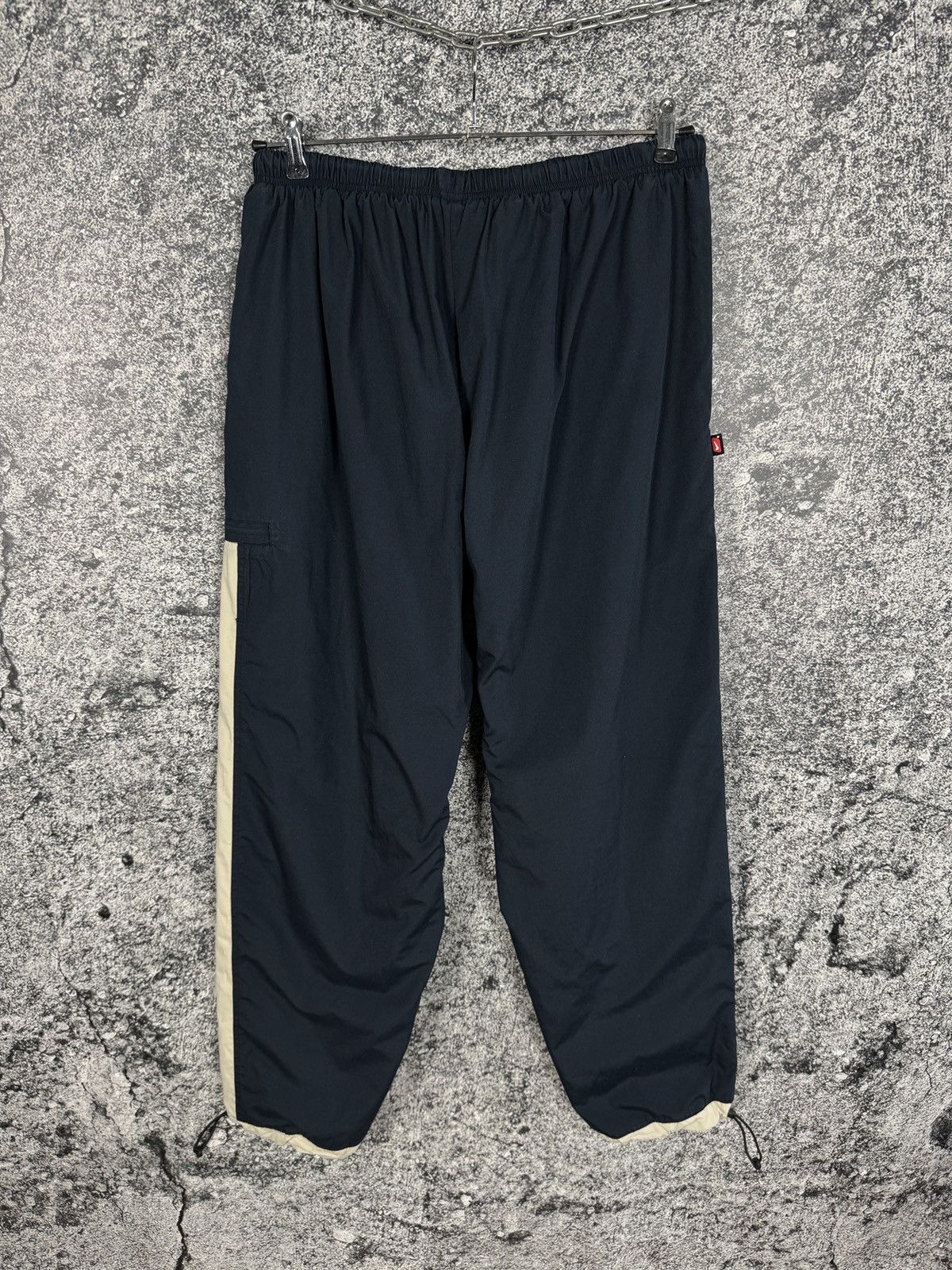 Nike Vintage Nike Track Pants 90s Drawstring Cuffs Joggers Y2K XL Size US 38 / EU 54 - 15 Thumbnail