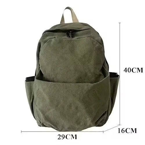Homemade × Japanese Brand Bag Fashion Canvas backpack aesthetic Size ONE SIZE - 3 Thumbnail