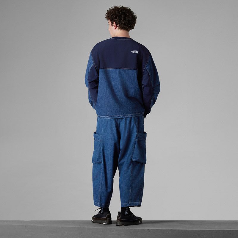 Kazuki Kuraishi × The North Face Urban Exploration KK HYBRID DENIM CREW Size US M / EU 48-50 / 2 - 8 Thumbnail