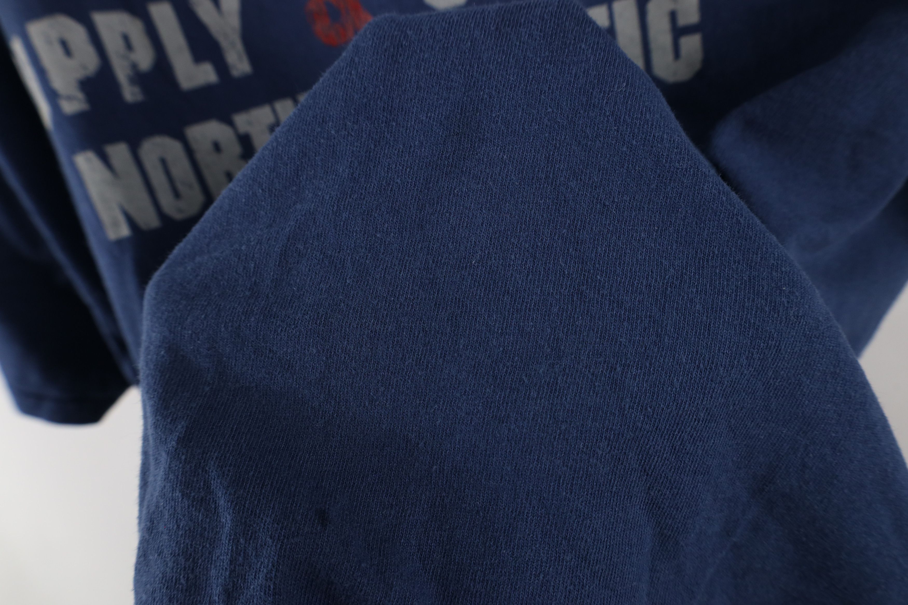 Nautica × Vintage Vintage 90s Nautica Out Deep Sea Supply Diving T-Shirt Blue Size US XXL / EU 58 / 5 - 8 Thumbnail