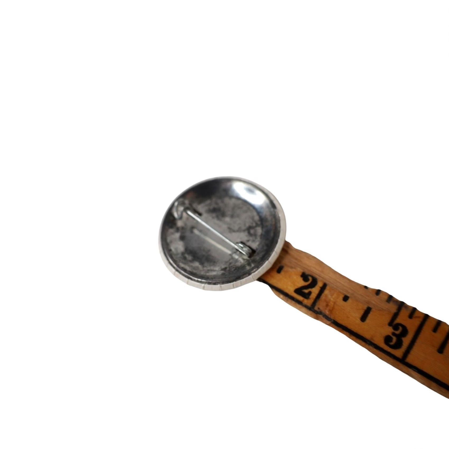 Vintage VINTAGE Caffeine Molecule Pin Accessory Set White Unisex 1" Pin Mens Womens Girls Boys Size ONE SIZE - 3 Thumbnail