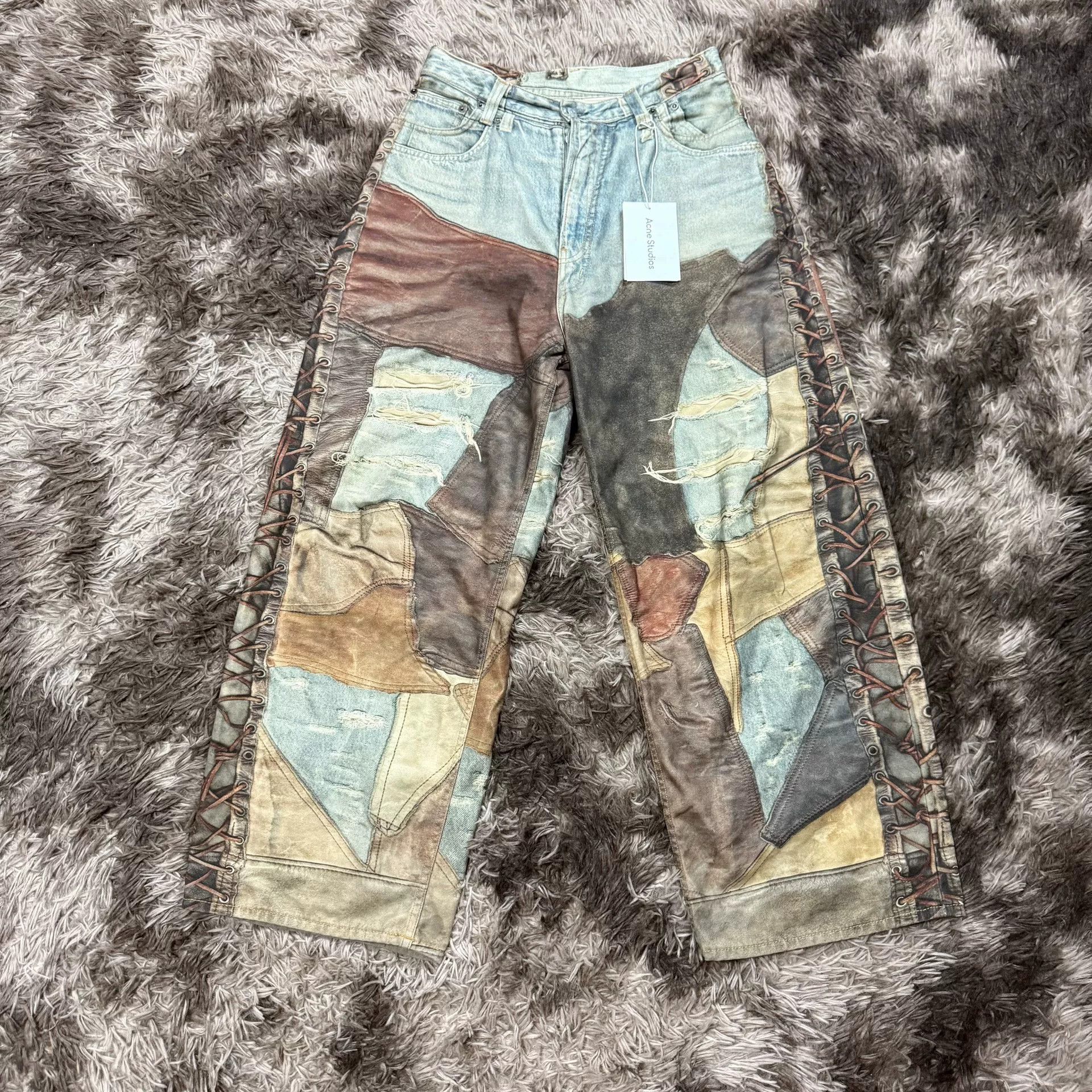 Acne Studios Acne Studios SS24 Baggy Print Jeans Size US 44 / EU 60 - 1 Thumbnail