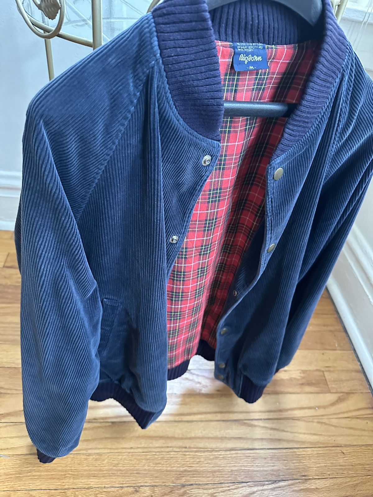 Big John Japanese Brand Big John Corduroy Bomber Jacket Size US M / EU 48-50 / 2 - 2 Thumbnail