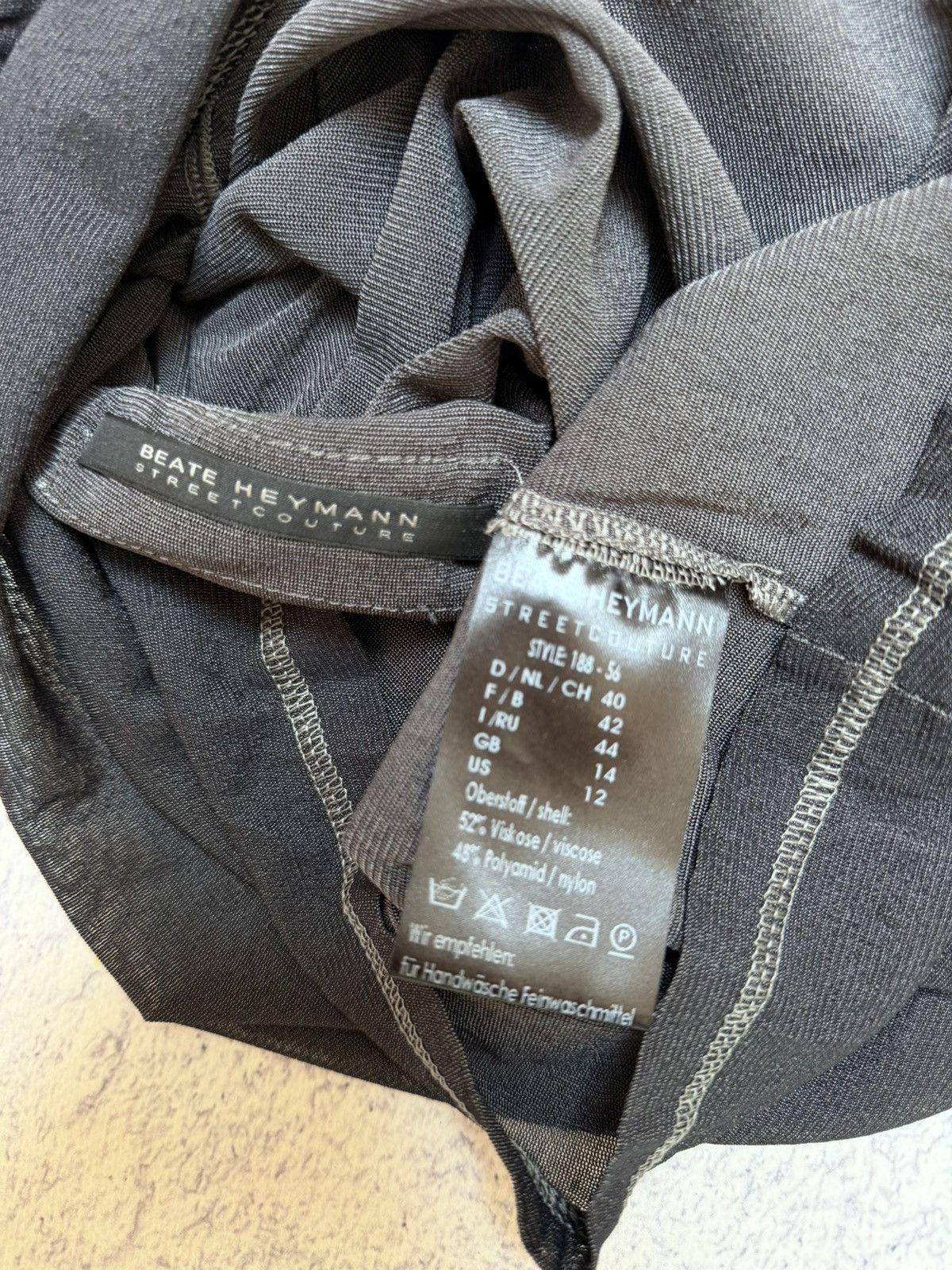 Jean Paul Gaultier Vintage Beate Heymann Mesh Longsleeve Style Y2k Size L / US 10 / IT 46 - 9 Thumbnail