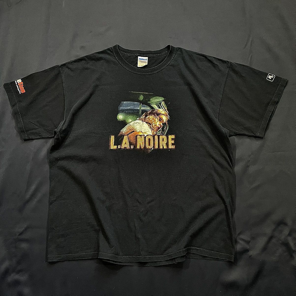 Rockstar Games VTG 00s L.A Noire Rockstar Game PROMO T Shirt Gamestop Size US XL / EU 56 / 4 - 1 Thumbnail